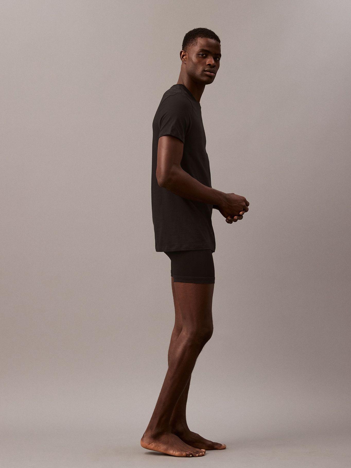 Pack 3 Camiseta Cuello Redondo Negro Calvin Klein-5