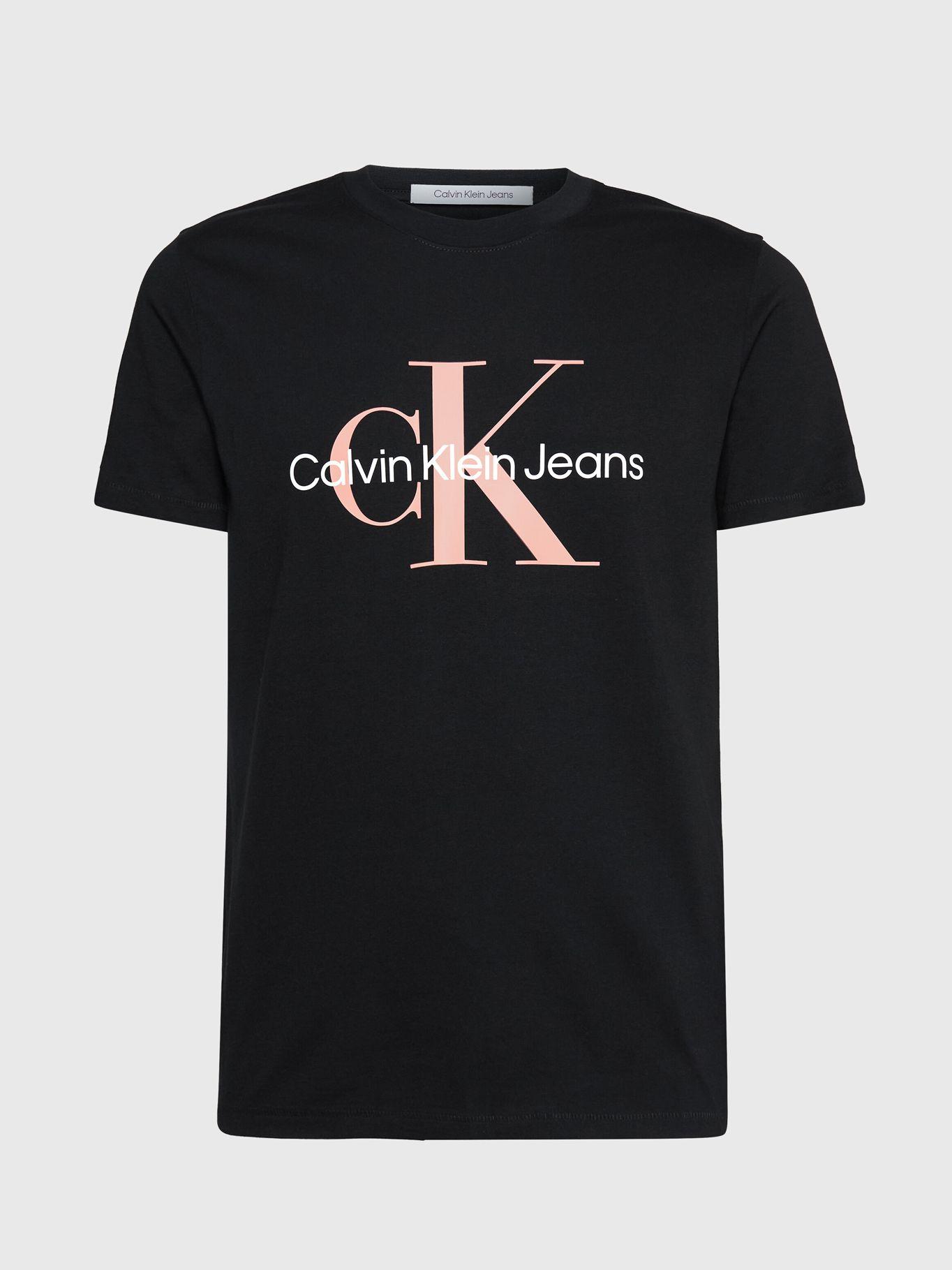 Polera Seasonal Monologo  Negro Calvin Klein-4