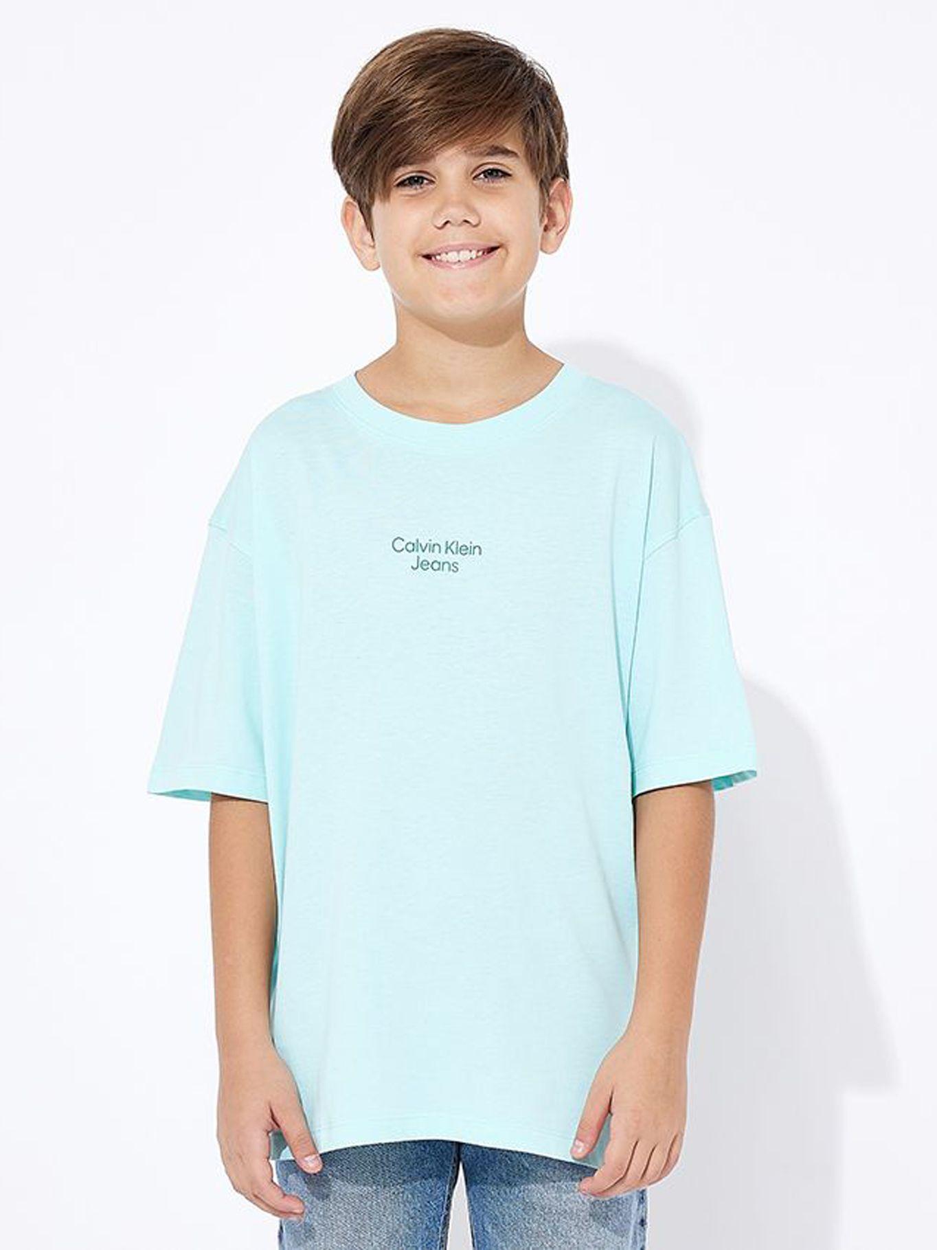 Polera Niño Serenity Azul Calvin Klein-0