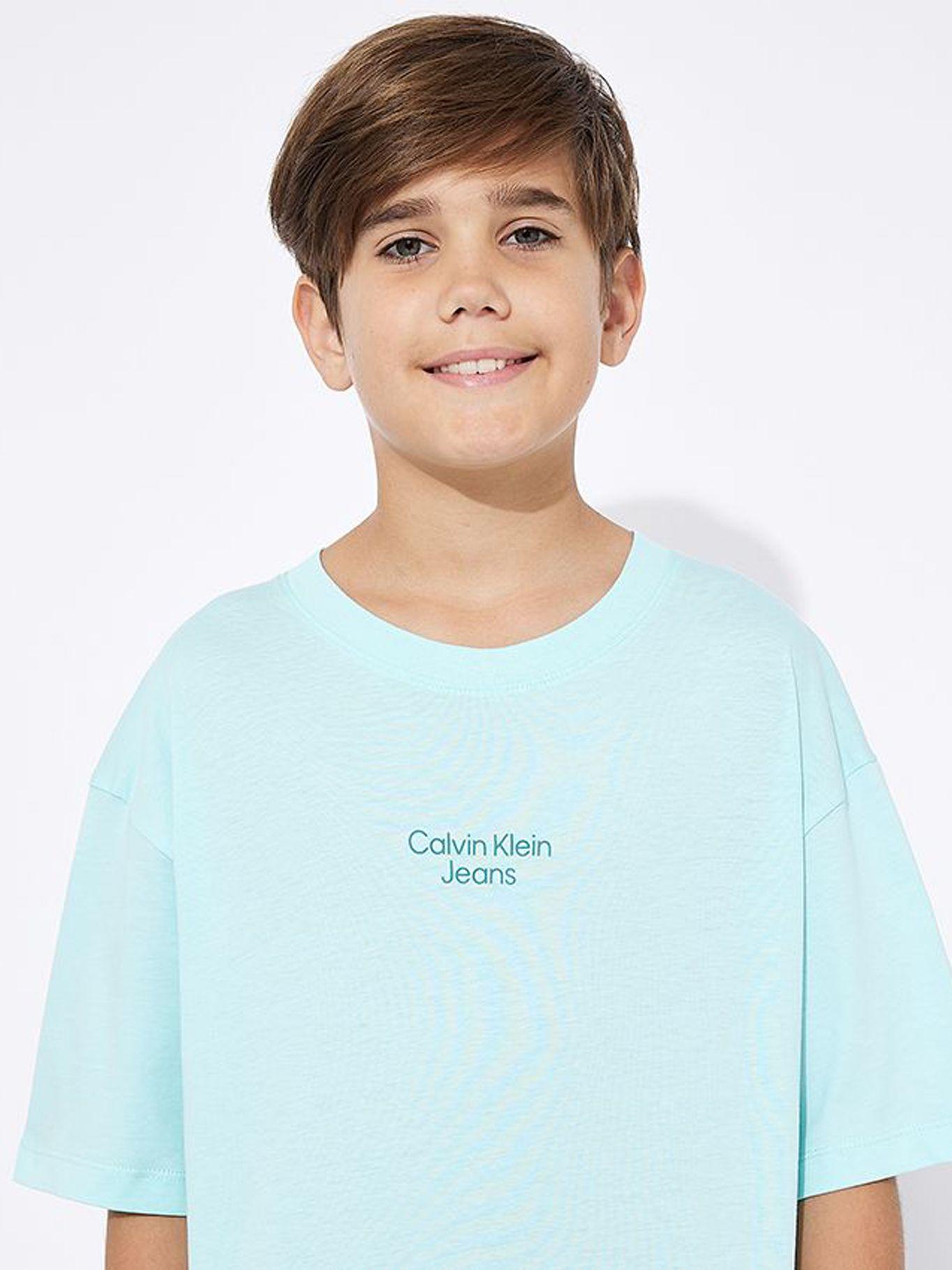 Polera Niño Serenity Azul Calvin Klein-3