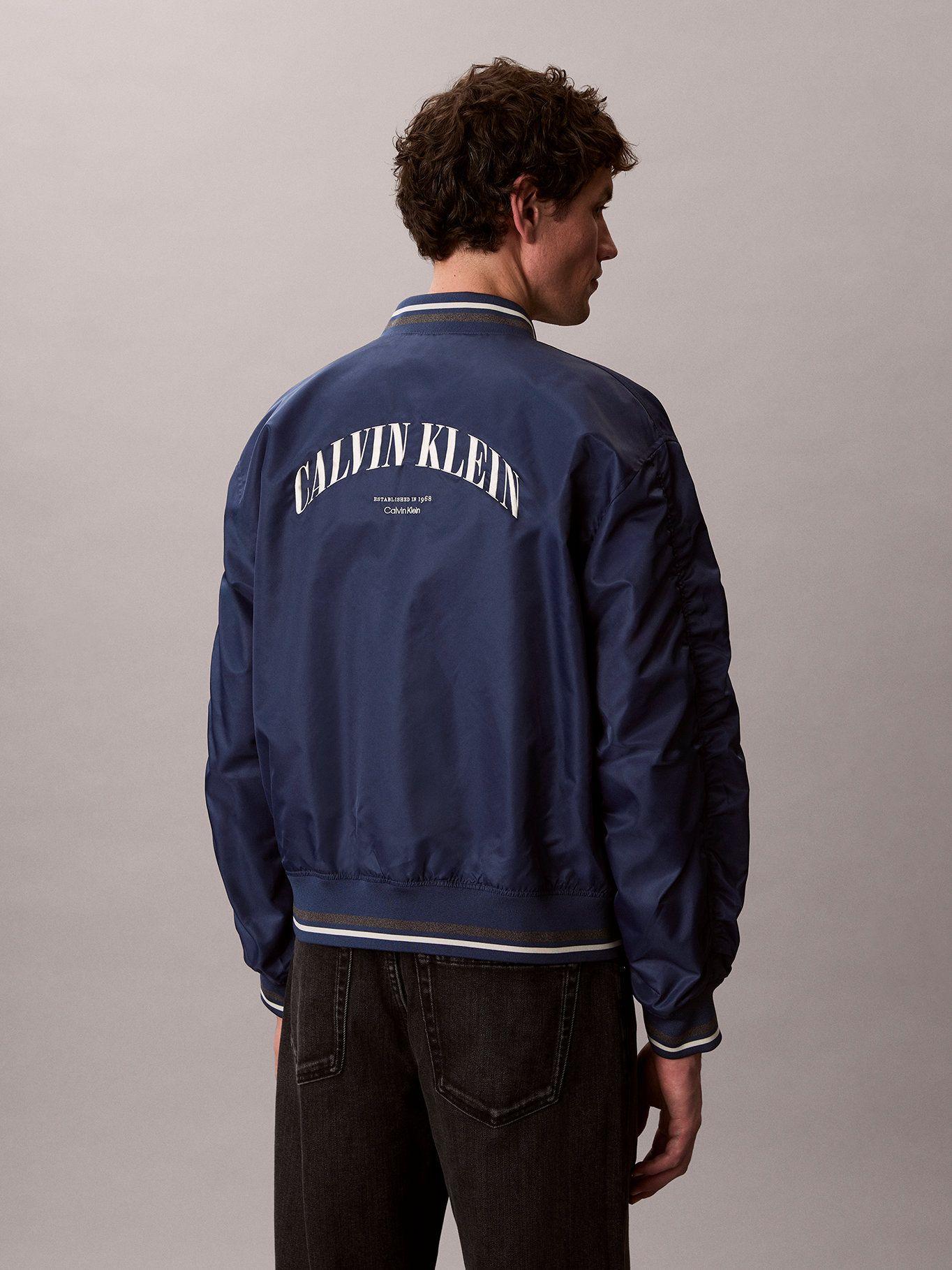 Chaqueta Bomber Heritage Classic Azul Calvin Klein-2
