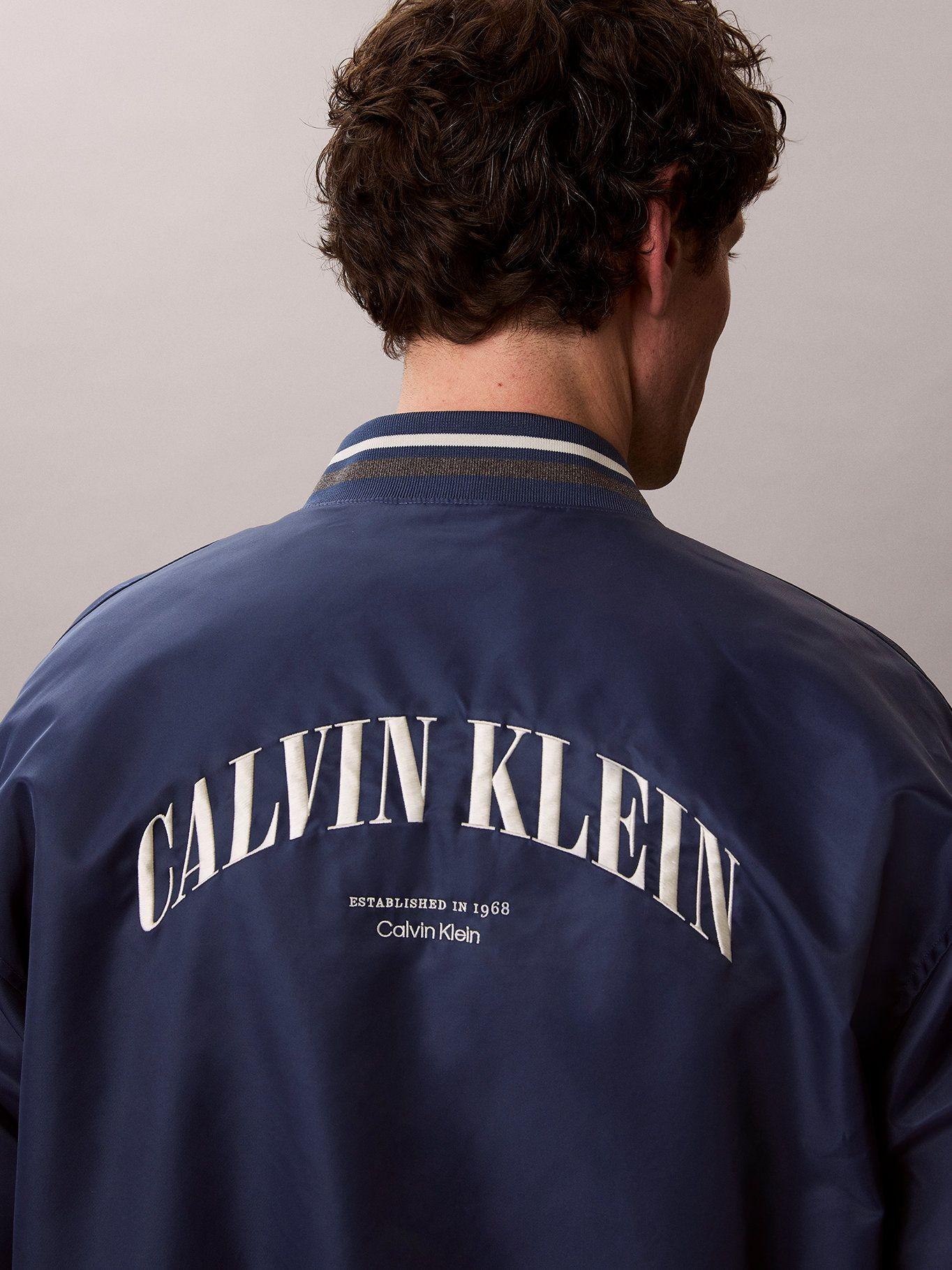 Chaqueta Bomber Heritage Classic Azul Calvin Klein-5