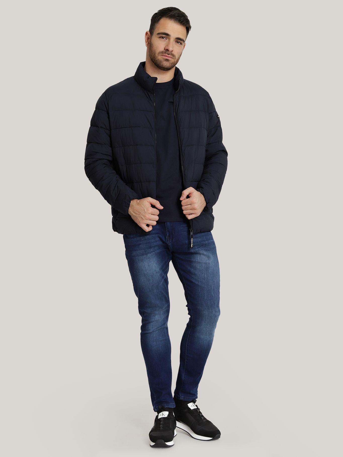 Parka Stretch Pufer TN0 Azul Calvin Klein-1