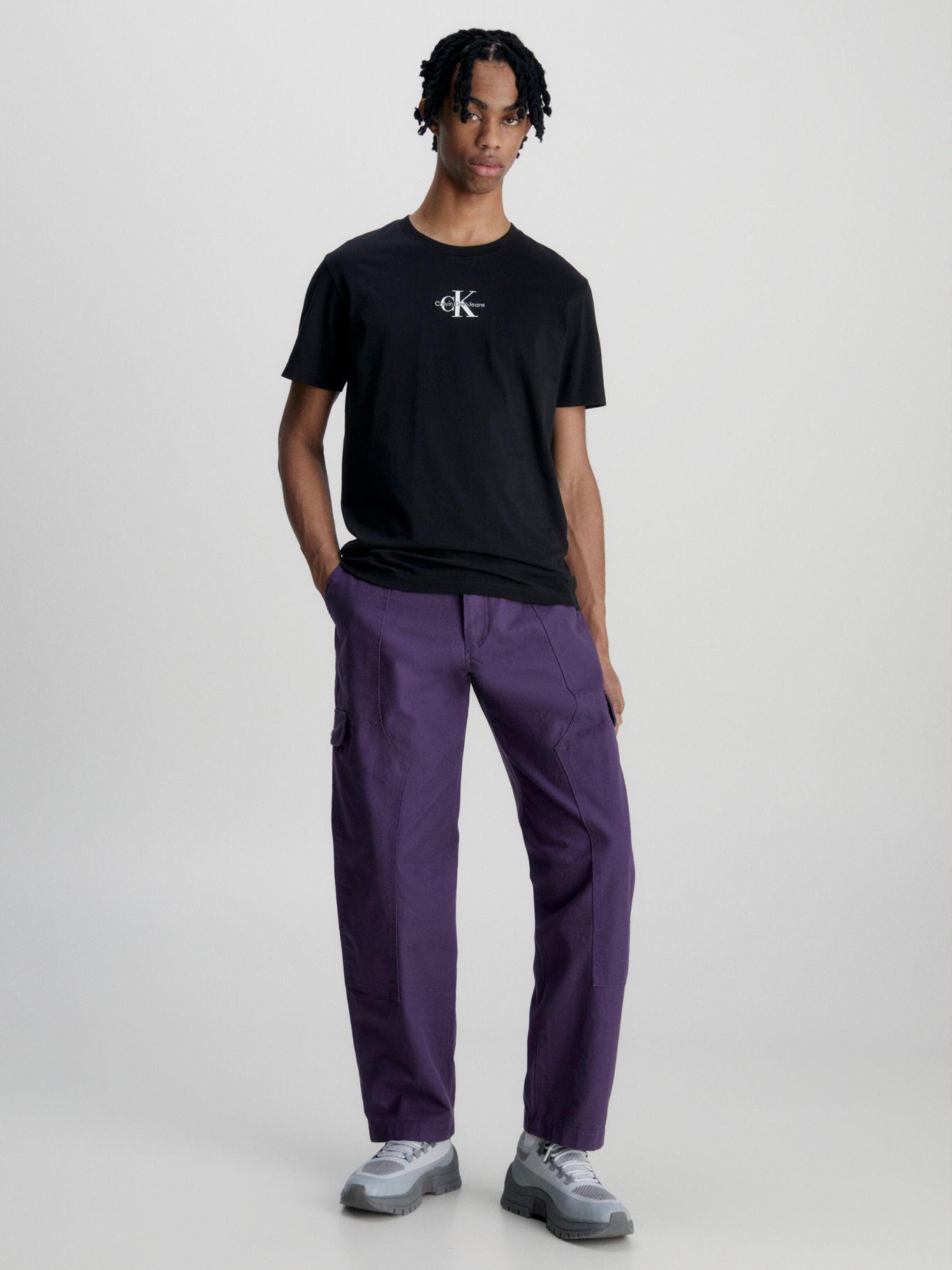 Polera Monologo Regular Negro Calvin Klein-1