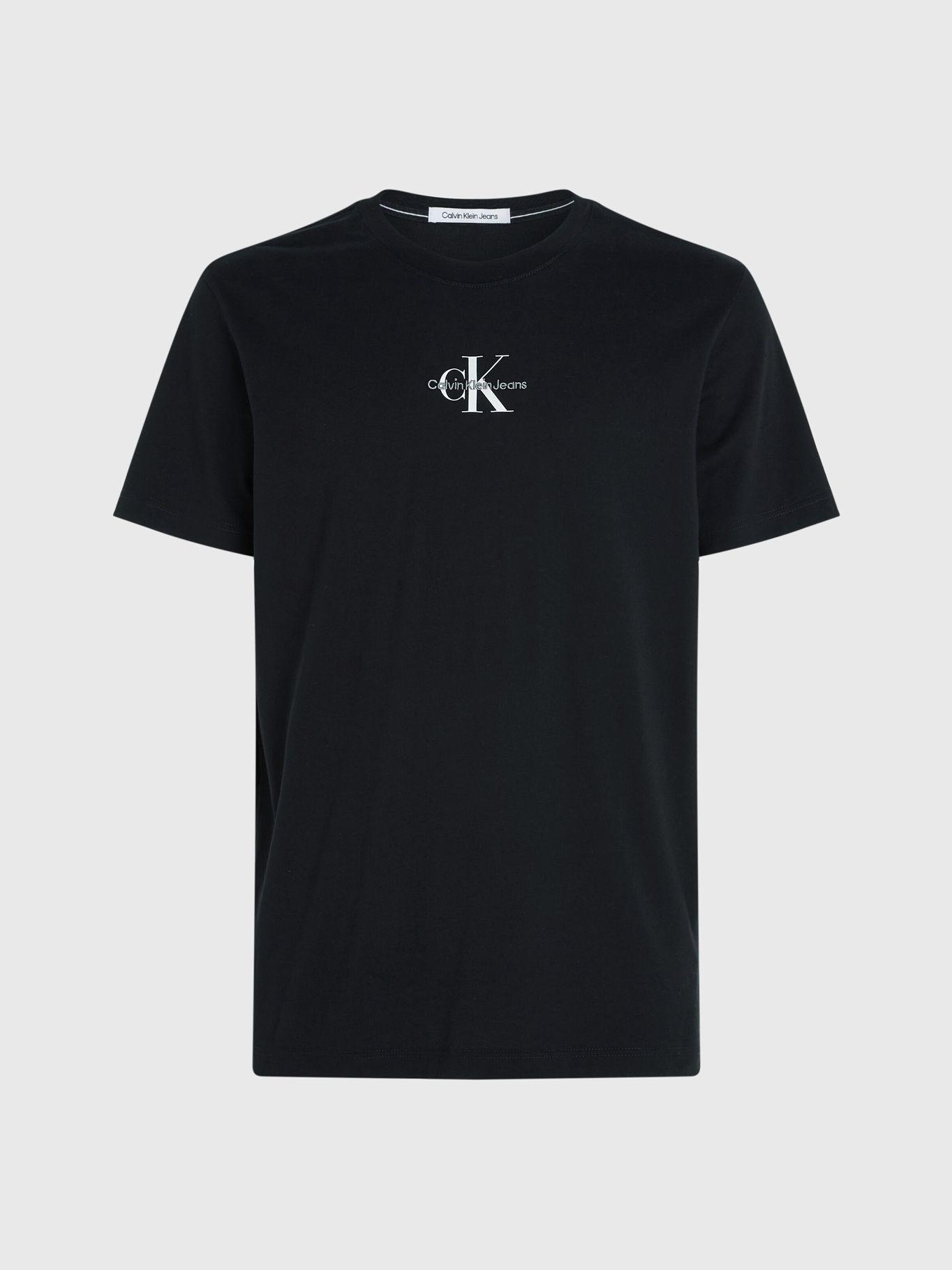 Polera Monologo Regular Negro Calvin Klein-4