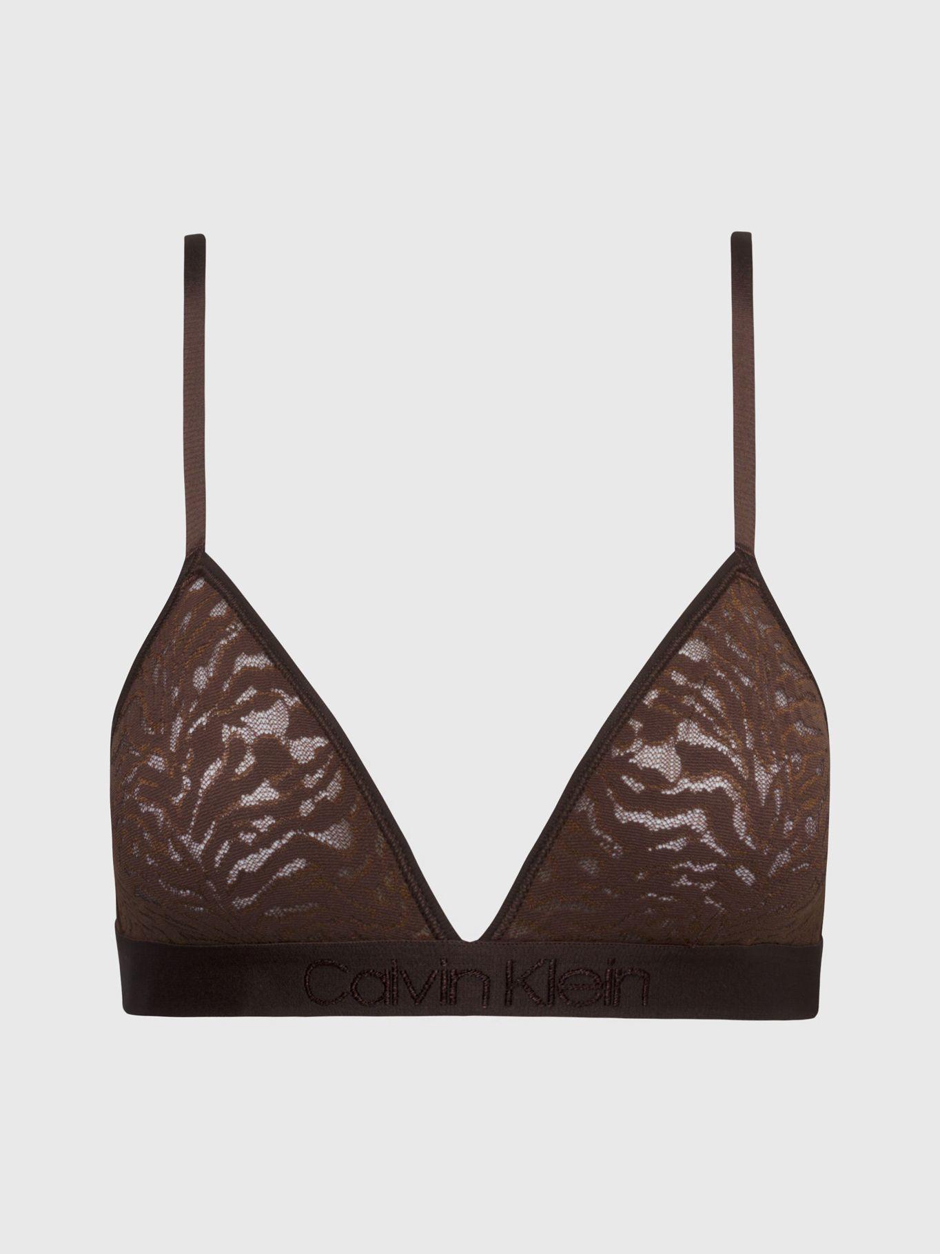 BraletteTriángulo Intrinsi Unlined Café Calvin Klein-4