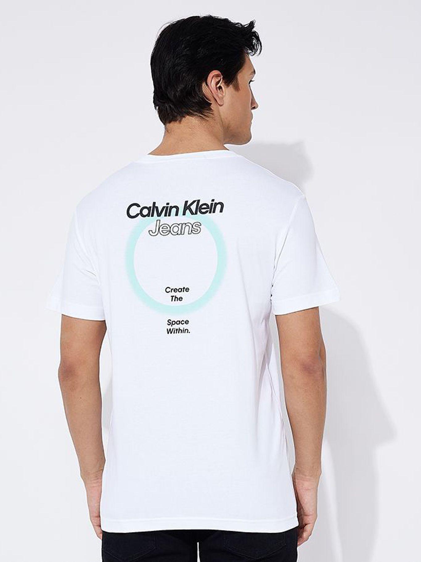 Polera Eclips Graphic Blanco Calvin Klein-2