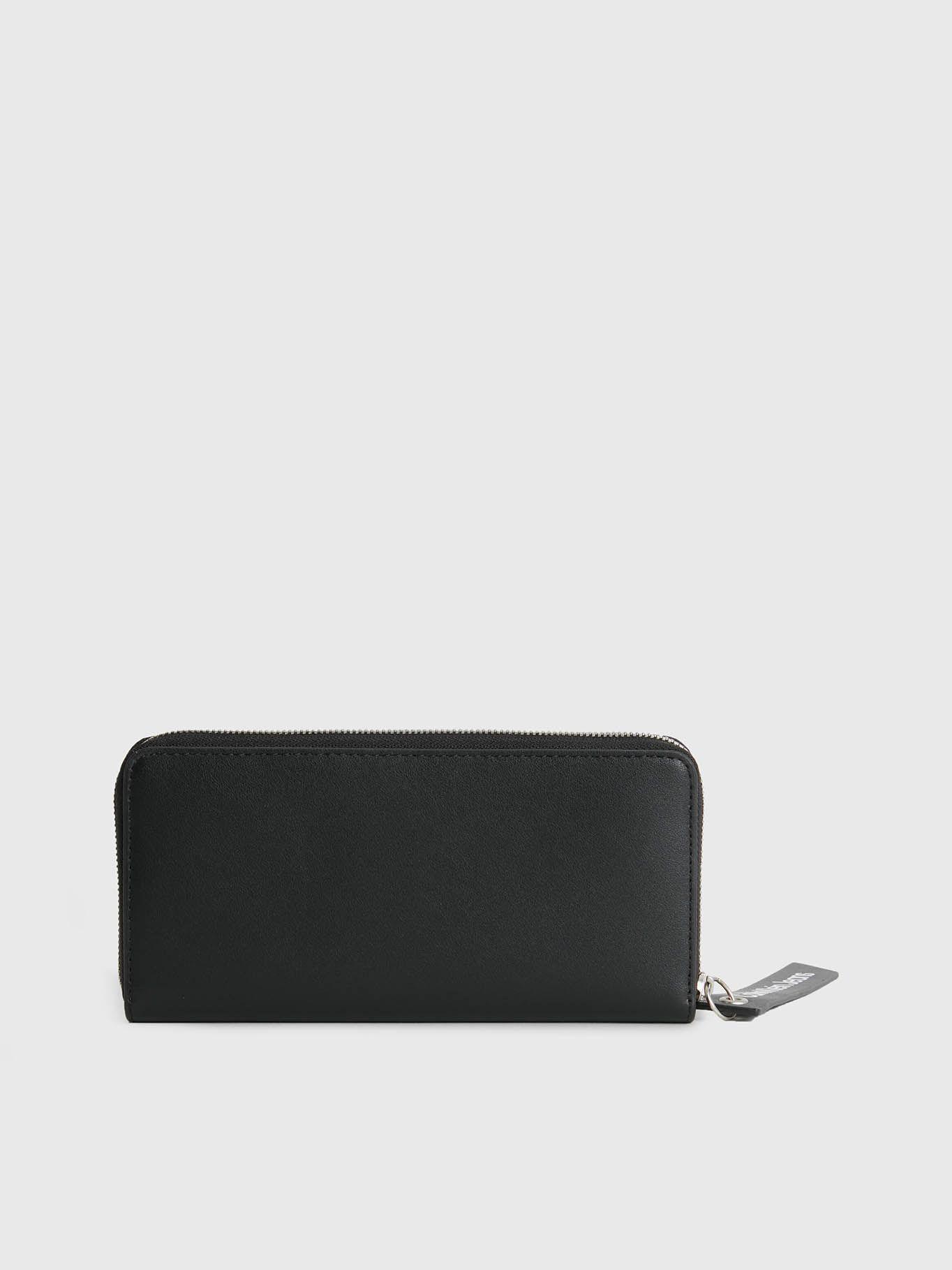 Cartera con cremallera en el contorno Negro Calvin Klein K60K610580-BDS-1