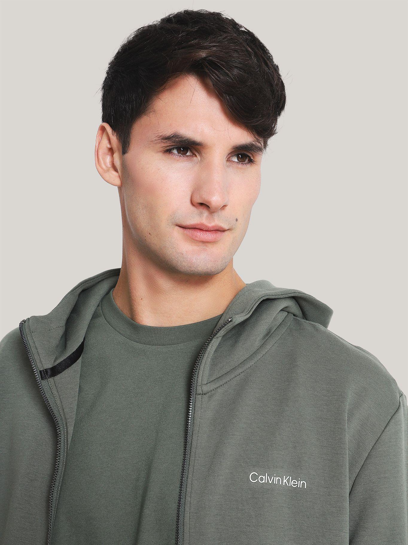 Polerón Gorro Micro  Repreve Jack Verde Calvin Klein-3