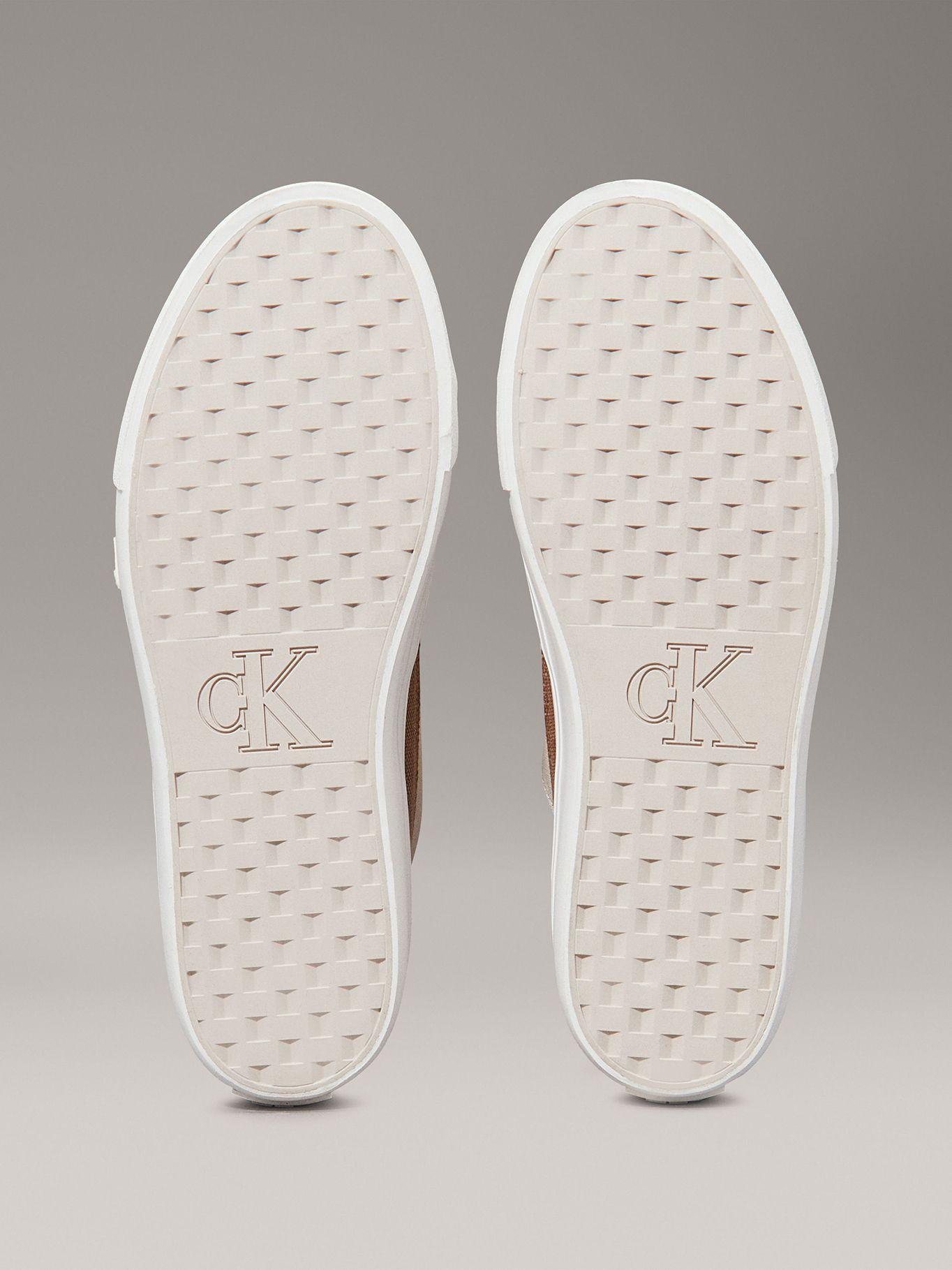 Zapatillas de Lona Flatform Beige Calvin Klein-3