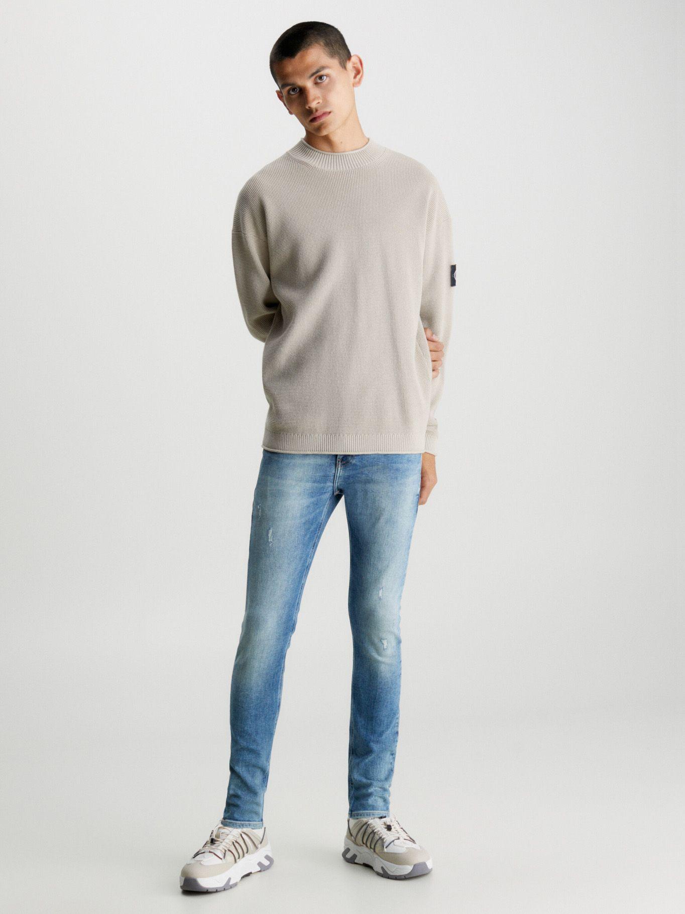 Jeans Skinny Azul 1A4 Calvin Klein-3