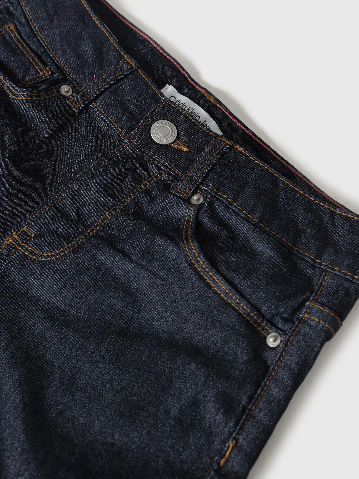 Short Cuffed Denim Azul Calvin Klein-2