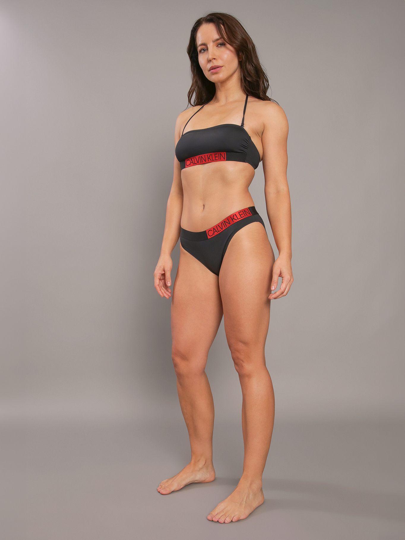 Parte Superior de Bikini Core Icon Negro Calvin Klein-1