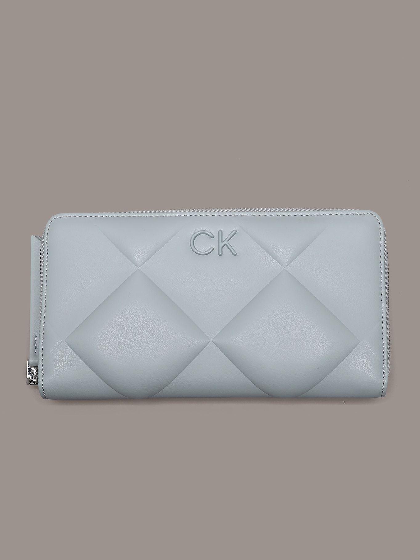 Billetera Quilt Azul Calvin Klein-0