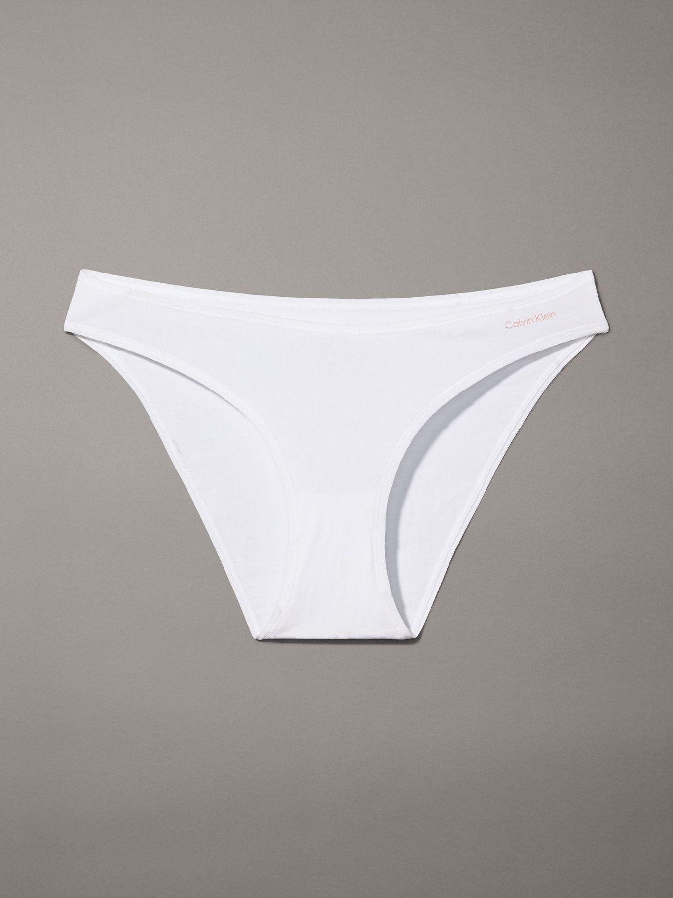Calzón Bikini Ideal Cotton/ Blanco Calvin Klein-4