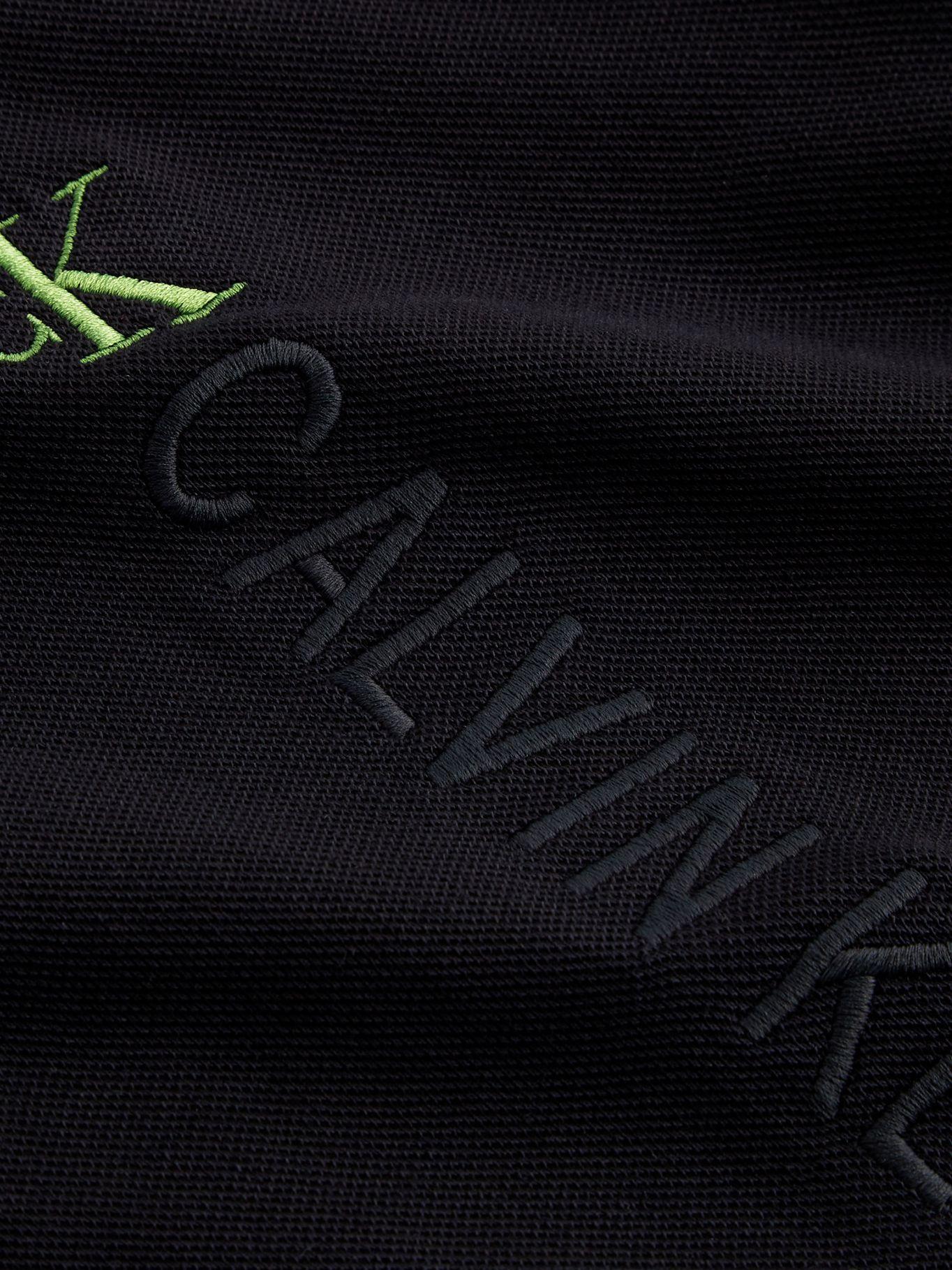 Polo Washed Instit Negro Calvin Klein-1