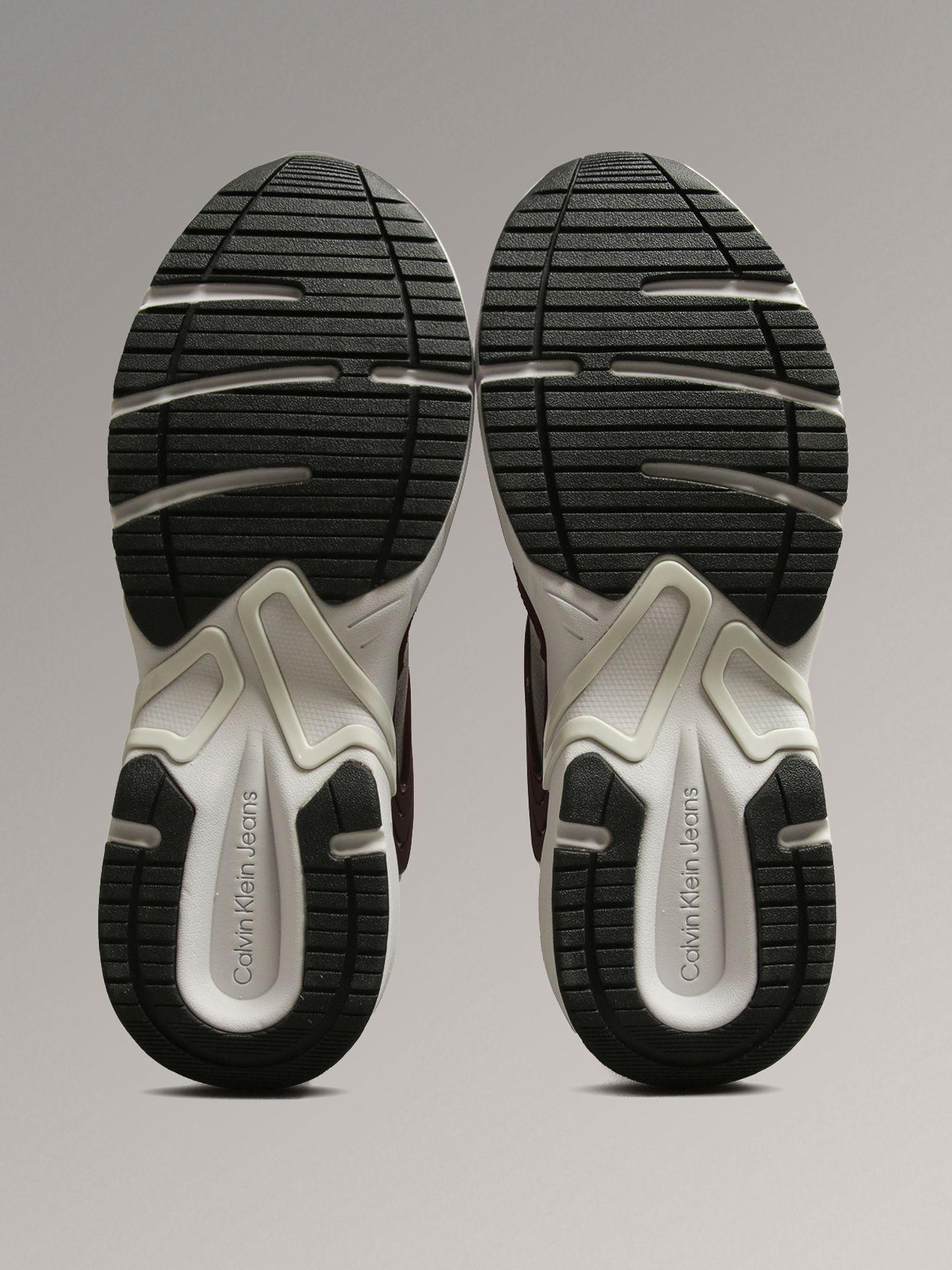 Zapatillas Retro Tennis Low Lace Burdeo Calvin Klein-3