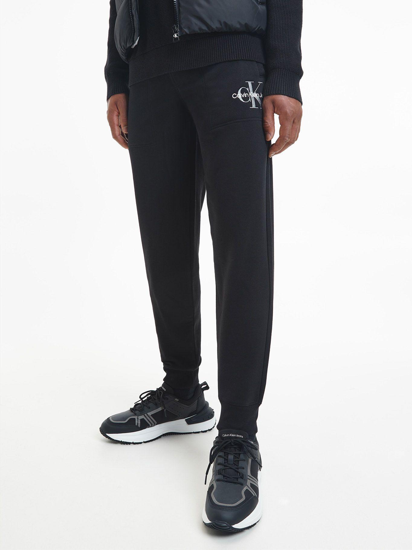 Joggers Monogram 208 Negro Calvin Klein-0