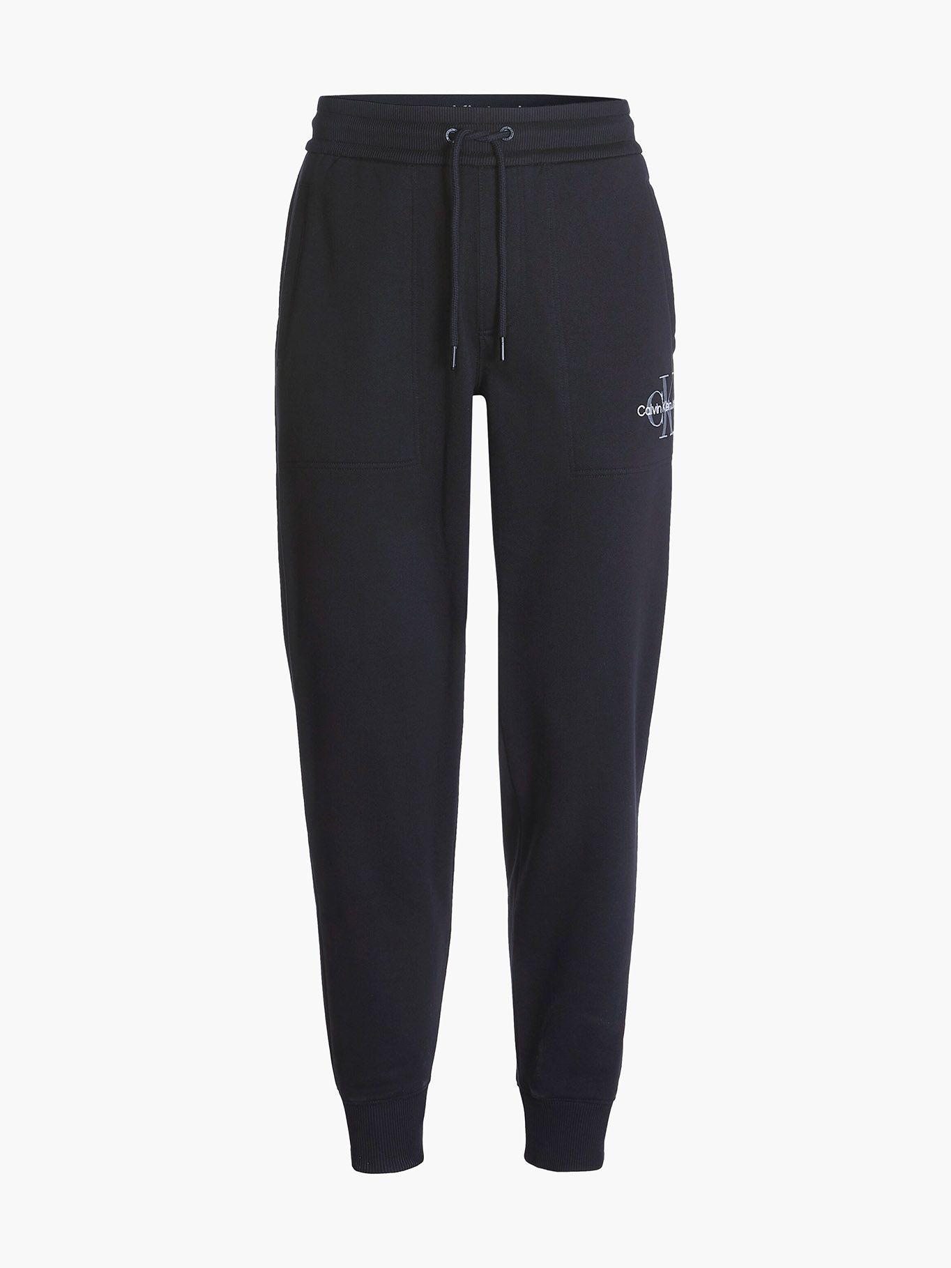 Joggers Monogram 208 Negro Calvin Klein-4