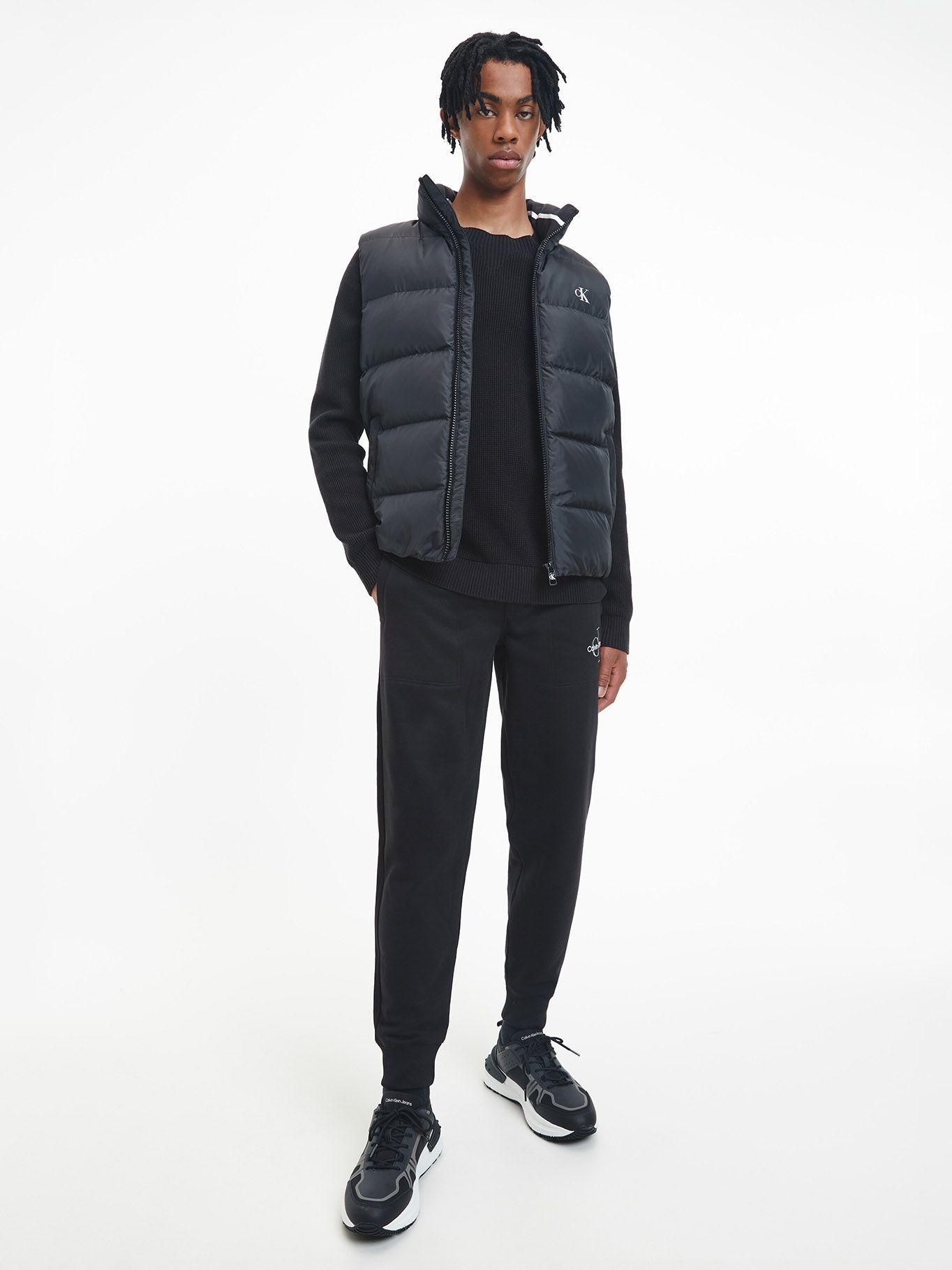 Joggers Monogram 208 Negro Calvin Klein-1