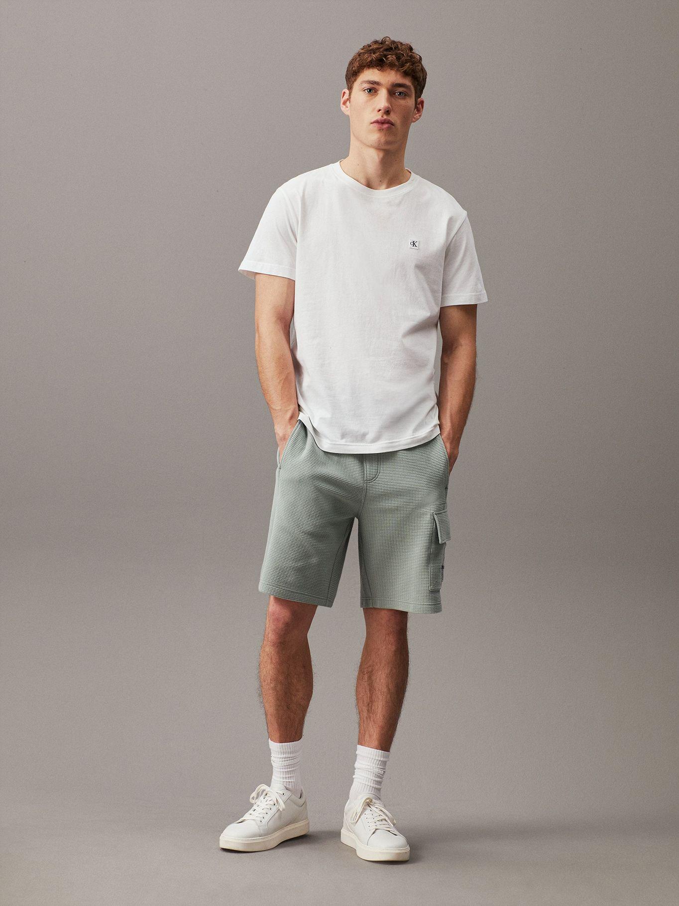 Short City Grid Gris Calvin Klein-0