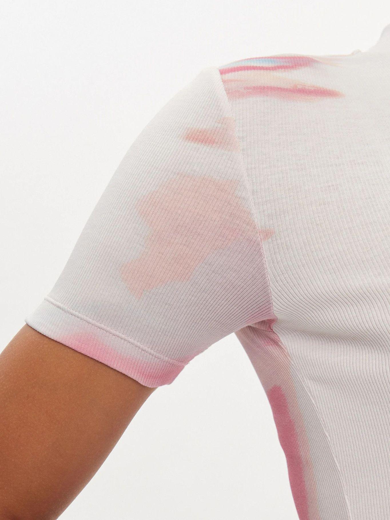 Polera Aop Rib Blanco Calvin Klein-4