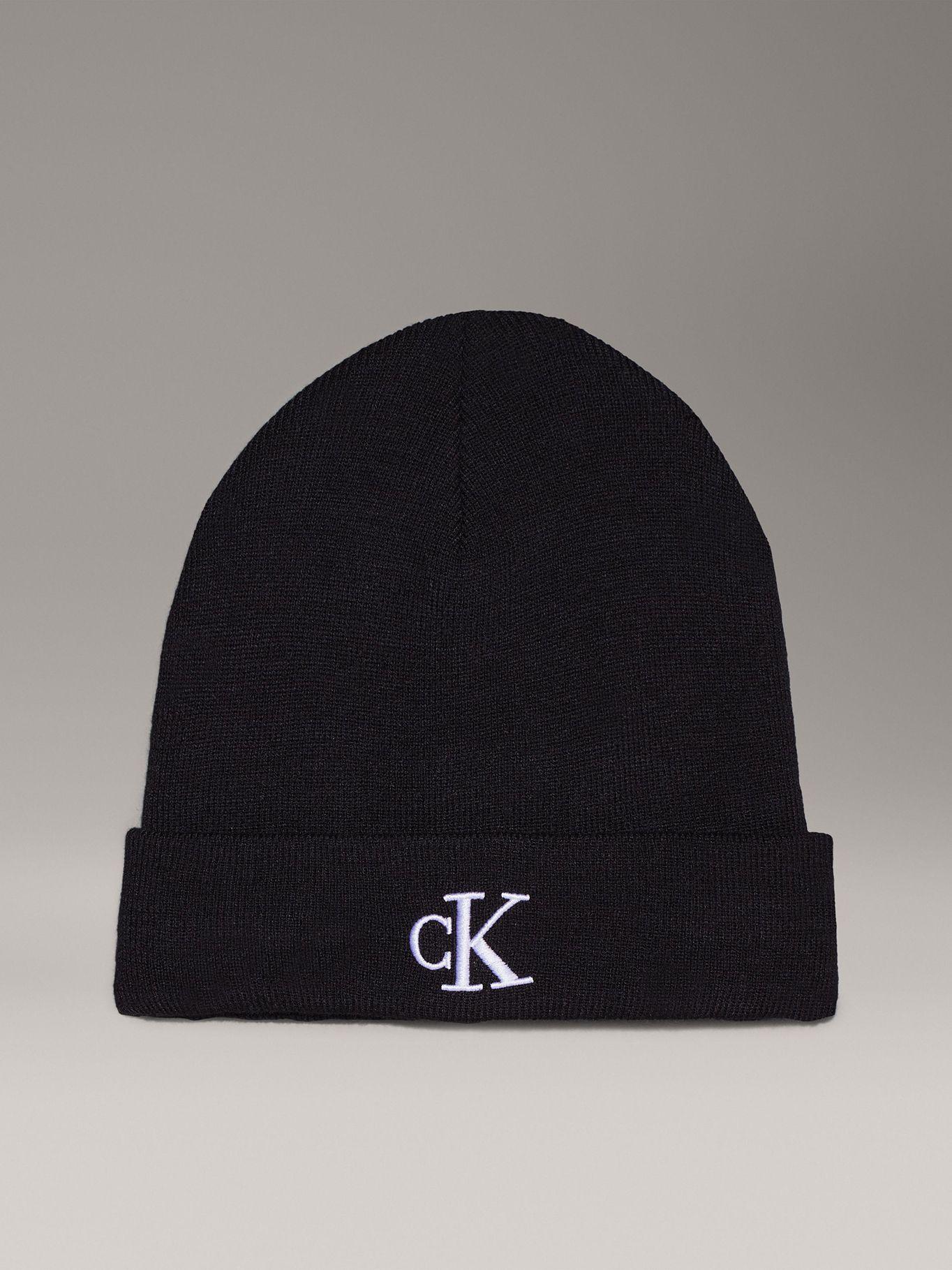 Gorro Monogram Negro Calvin Klein-0