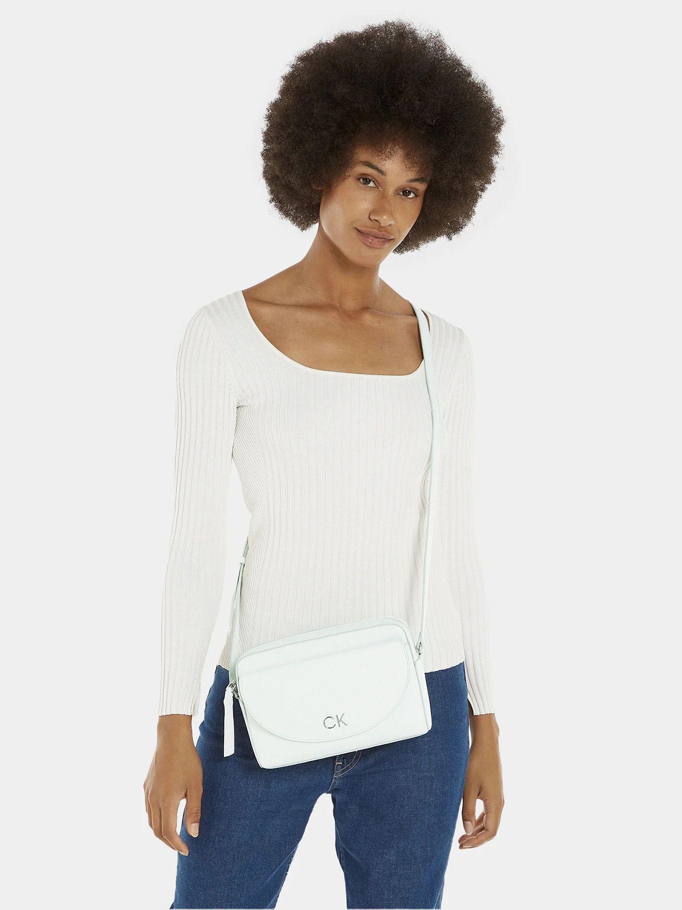 Bandolera Ck Daily Verde Calvin Klein-4