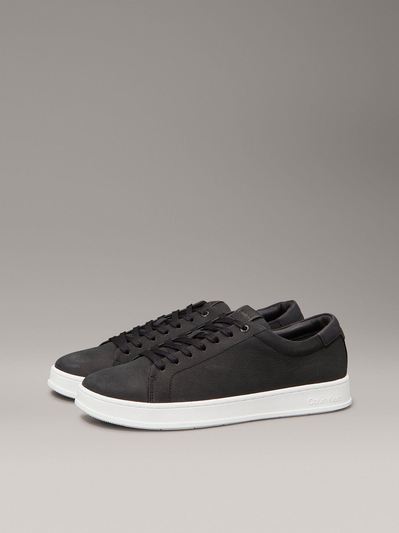 Zapatillas de Cuero Low Top BEH Negro Calvin Klein-0