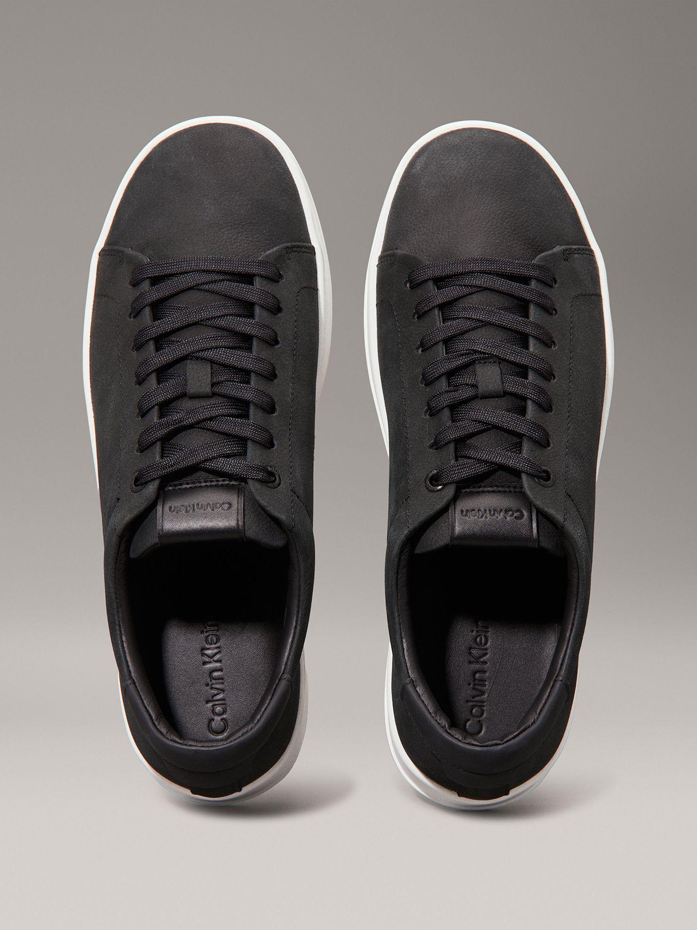 Zapatillas de Cuero Low Top BEH Negro Calvin Klein-2