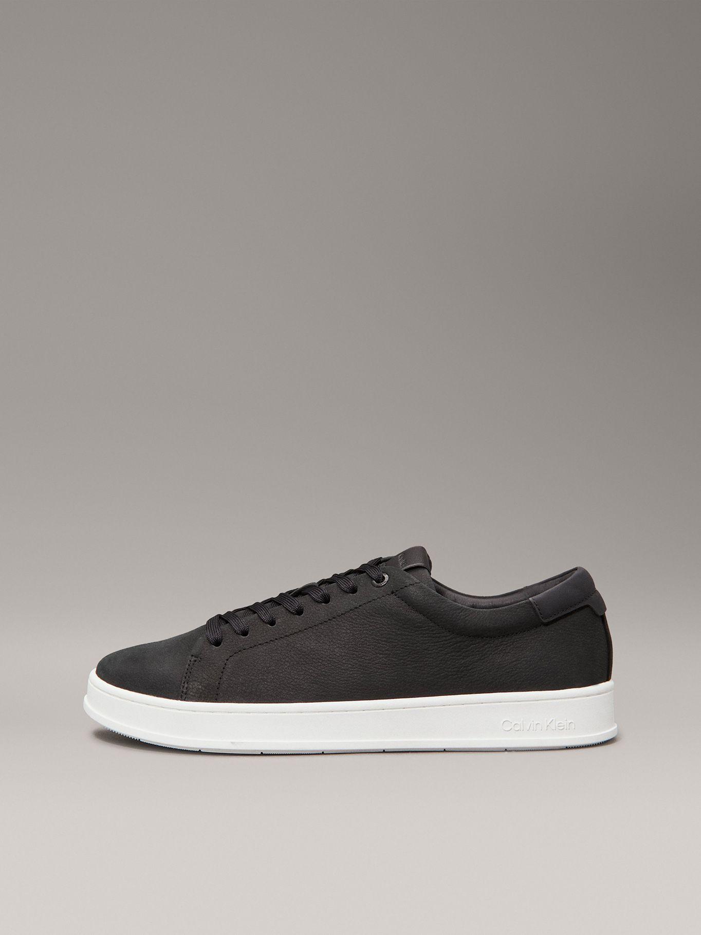 Zapatillas de Cuero Low Top BEH Negro Calvin Klein-5