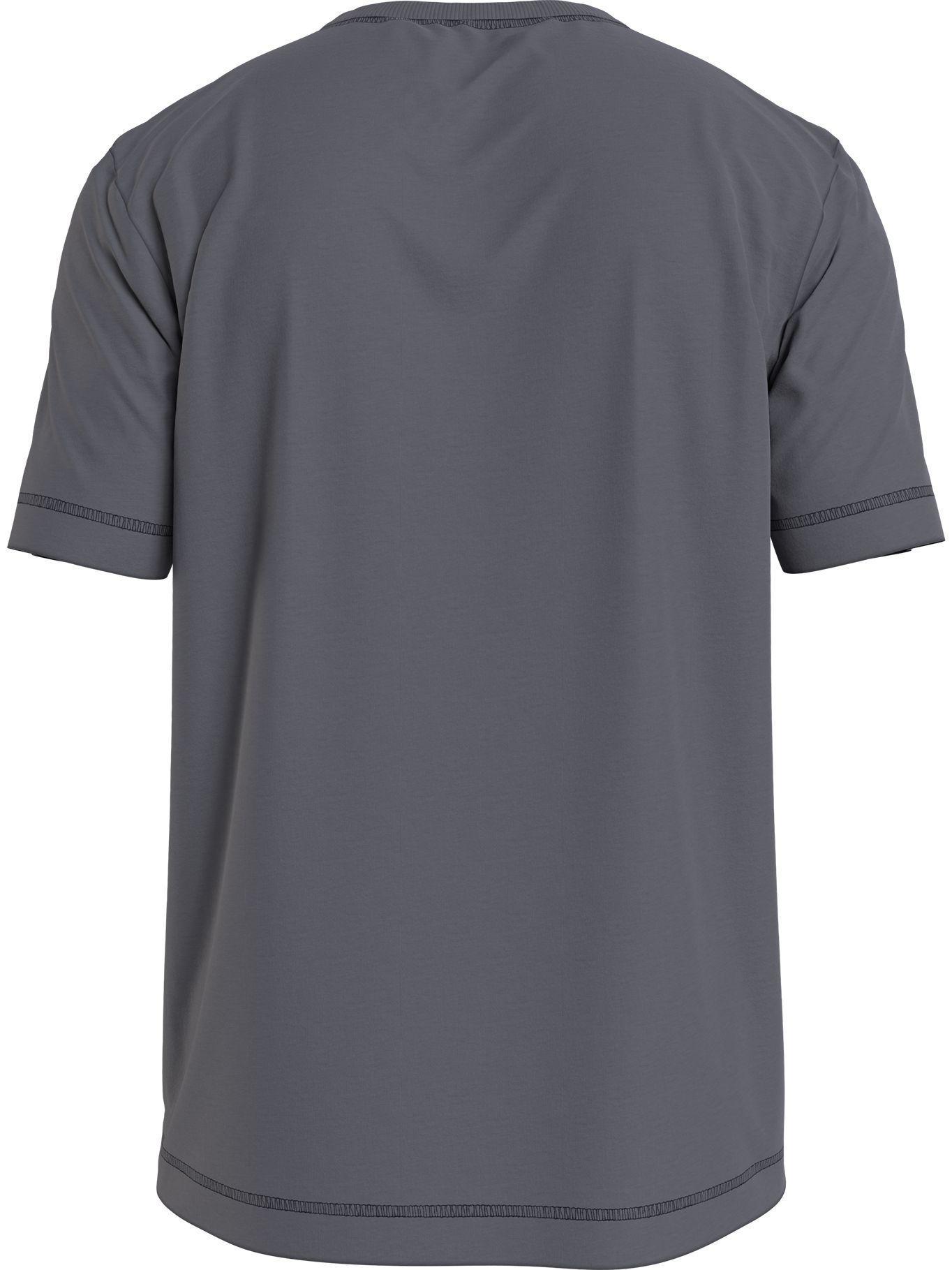 Polera Logo Pocket Gris Calvin Klein-1