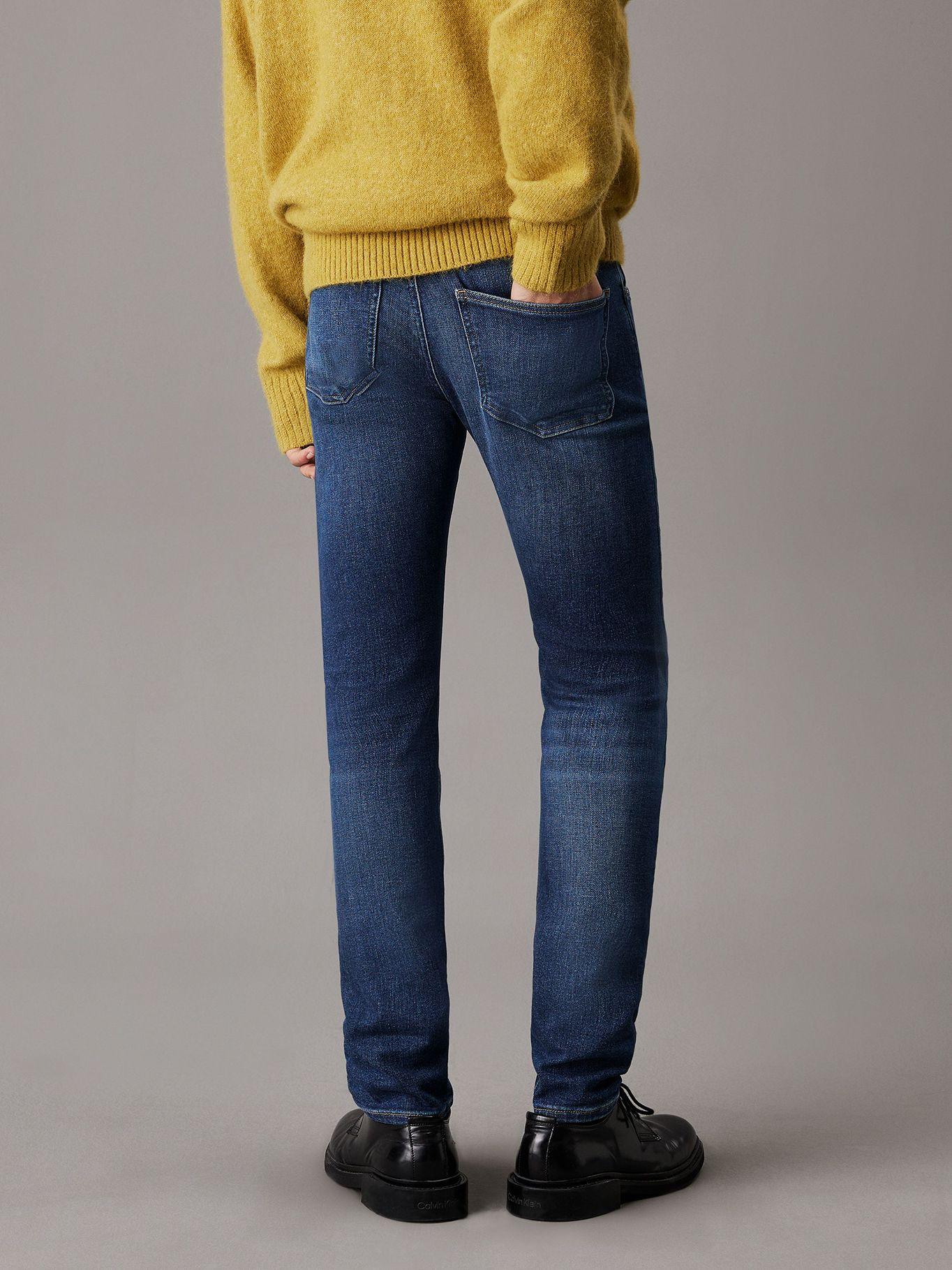 Skinny jeans Azul Calvin Klein-2