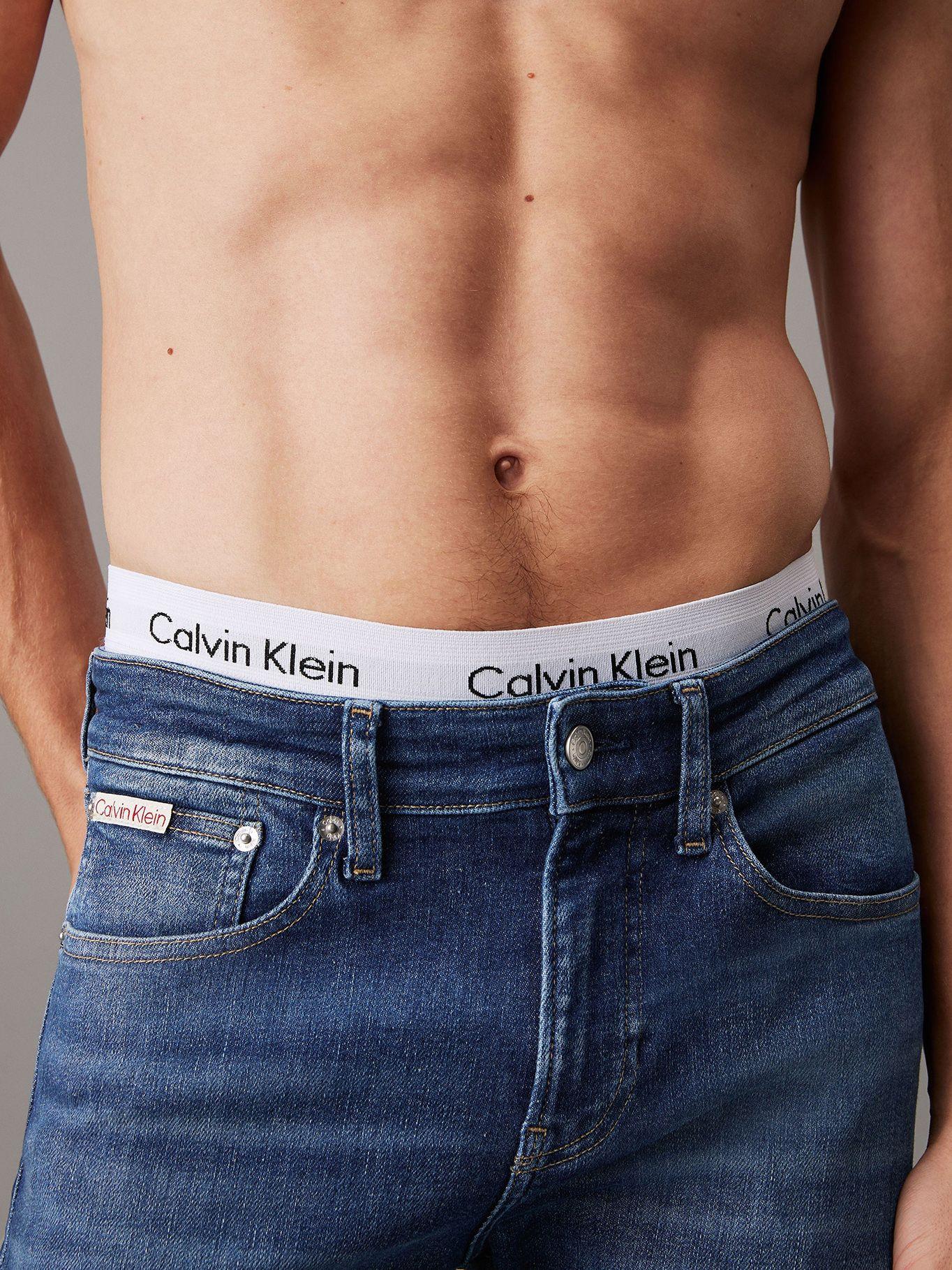 Skinny jeans Azul Calvin Klein-4