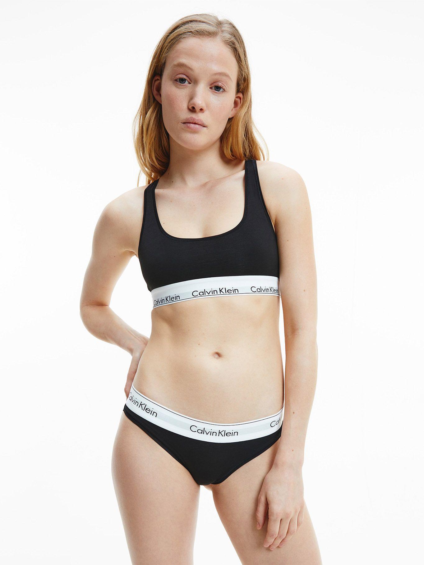 Bralette Modern Cotton Negro 001 Calvin Klein-1
