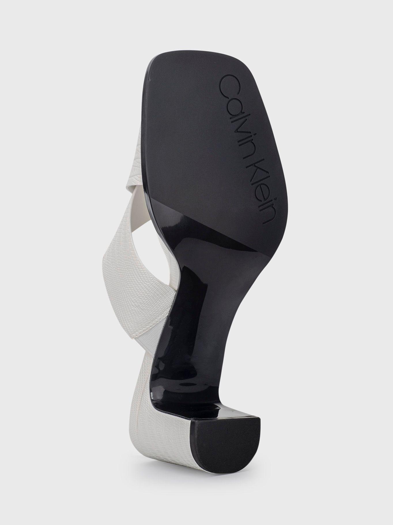 Sandalia Dylan Lizard Blanco Calvin Klein-3