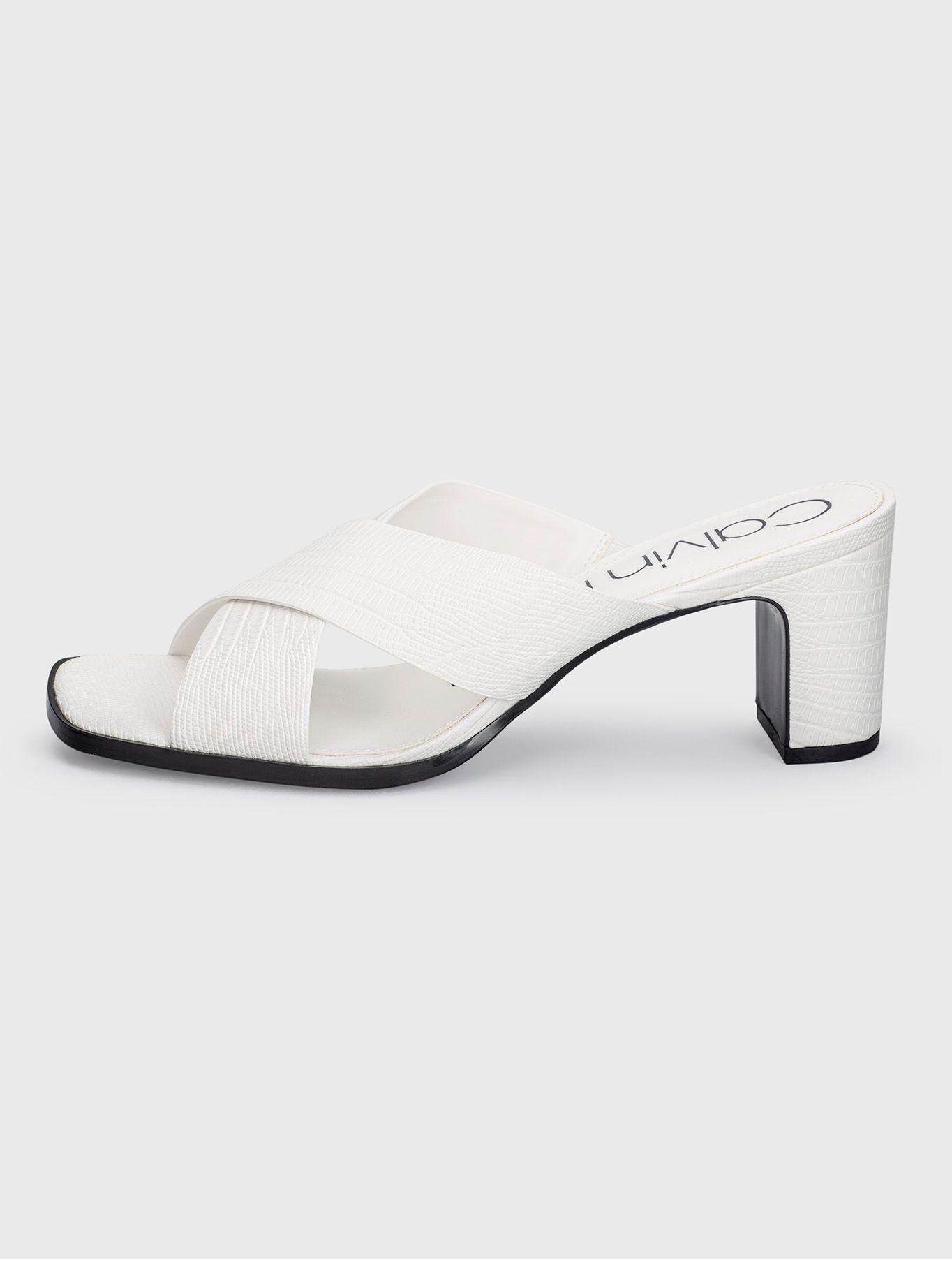 Sandalia Dylan Lizard Blanco Calvin Klein-2