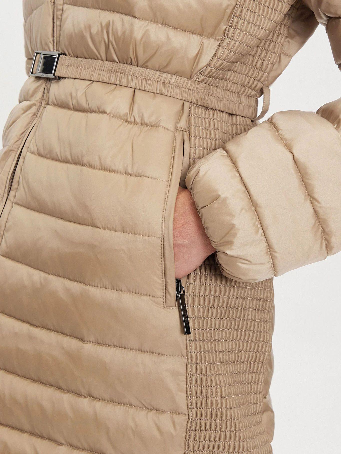 Parka Padded Smocking Beige Calvin Klein-5
