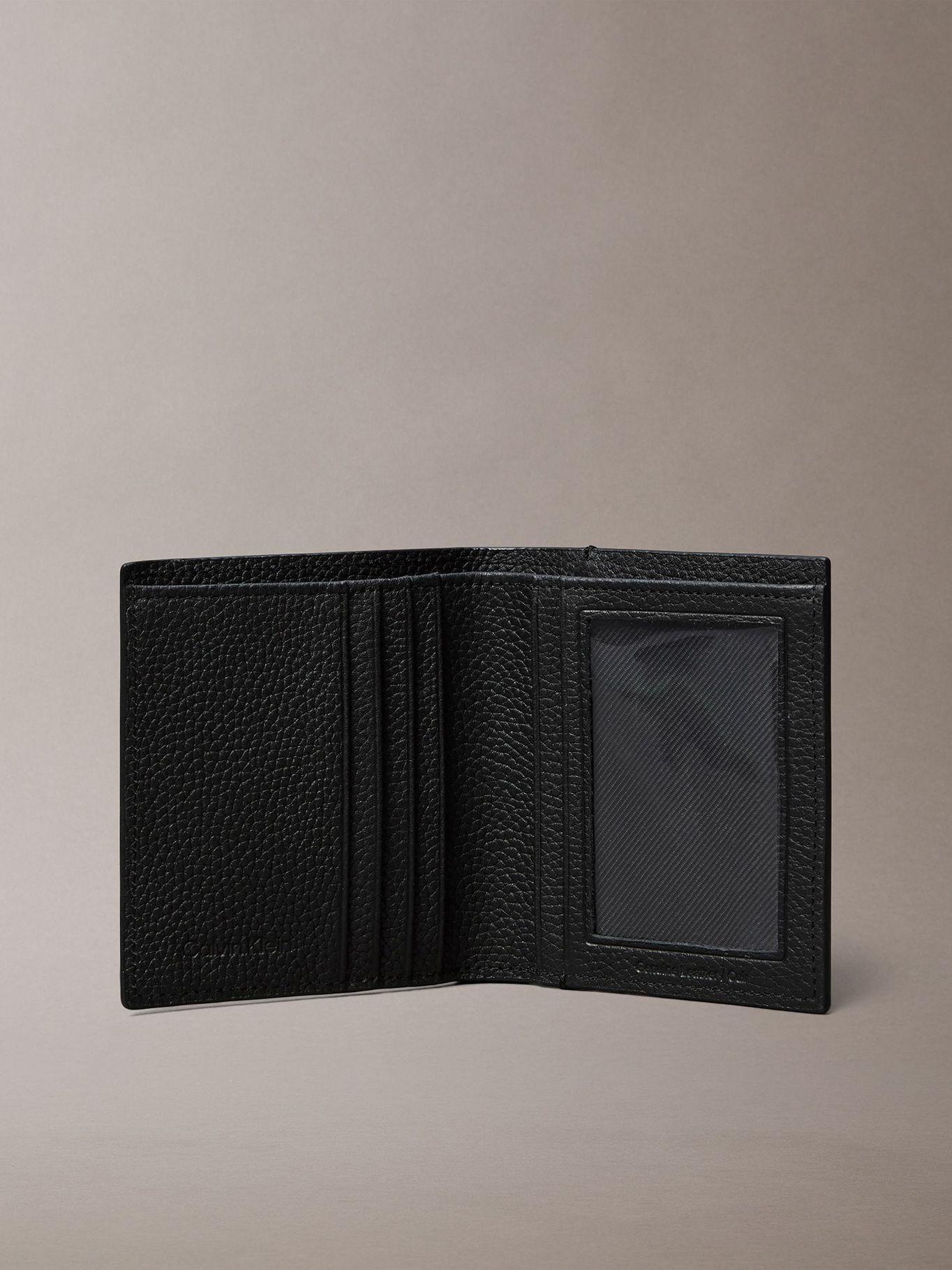 Billetera Slim con Logo Grabado Negro Calvin Klein-2