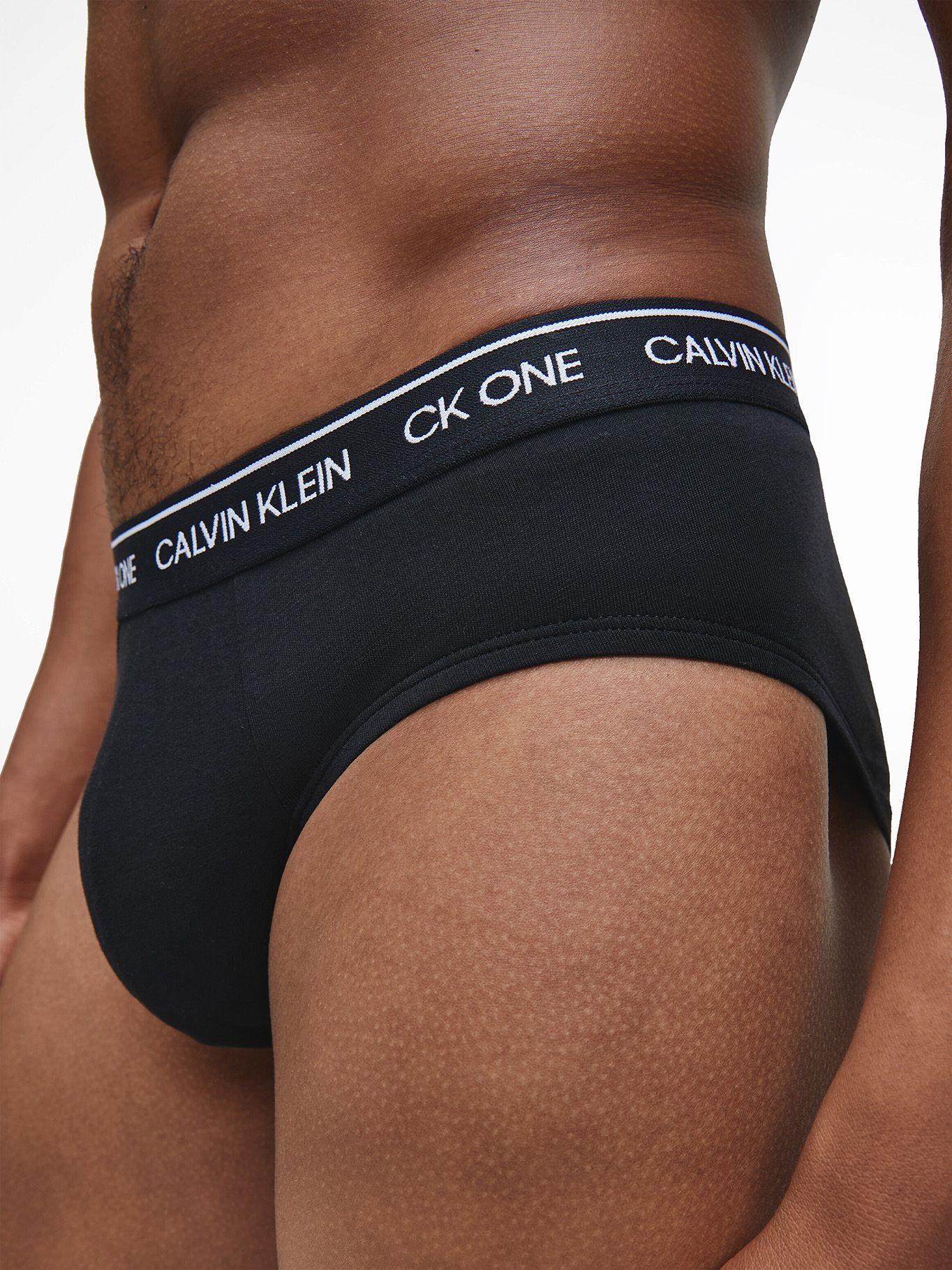 Slip Ck One Cotton Negro Calvin Klein-3