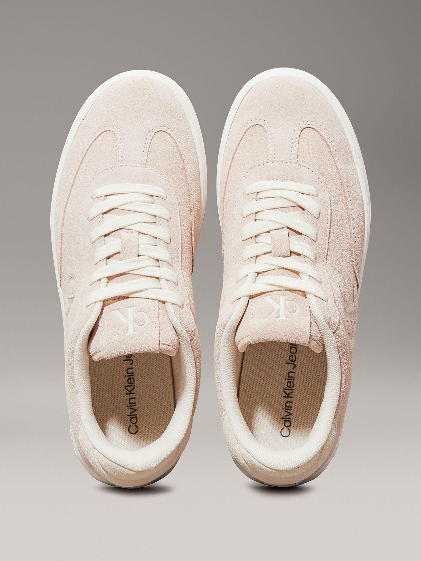 Zapatillas classic cupsole de ante Rosado Calvin Klein-2