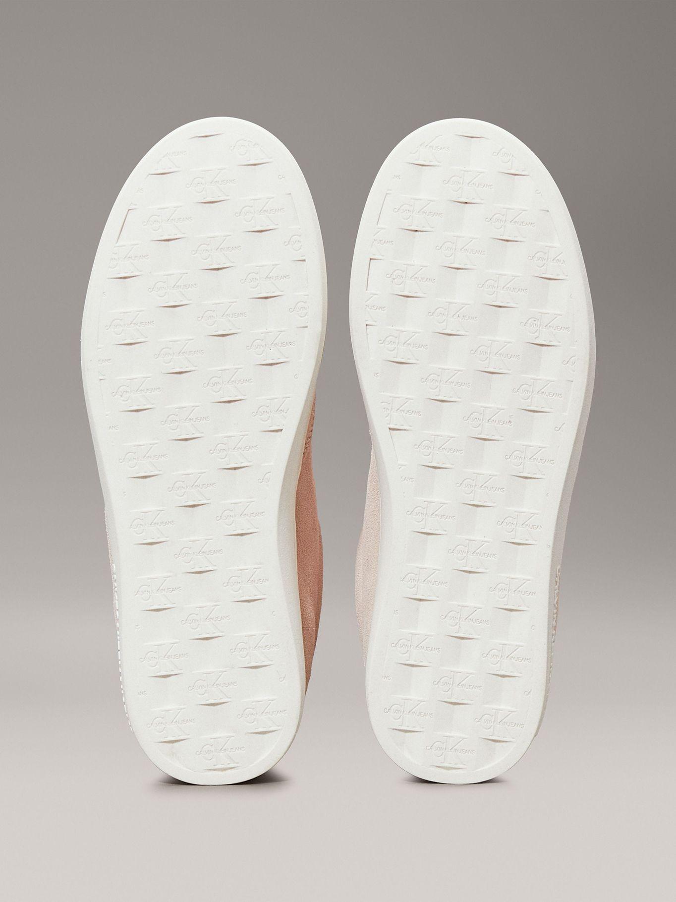 Zapatillas classic cupsole de ante Rosado Calvin Klein-3