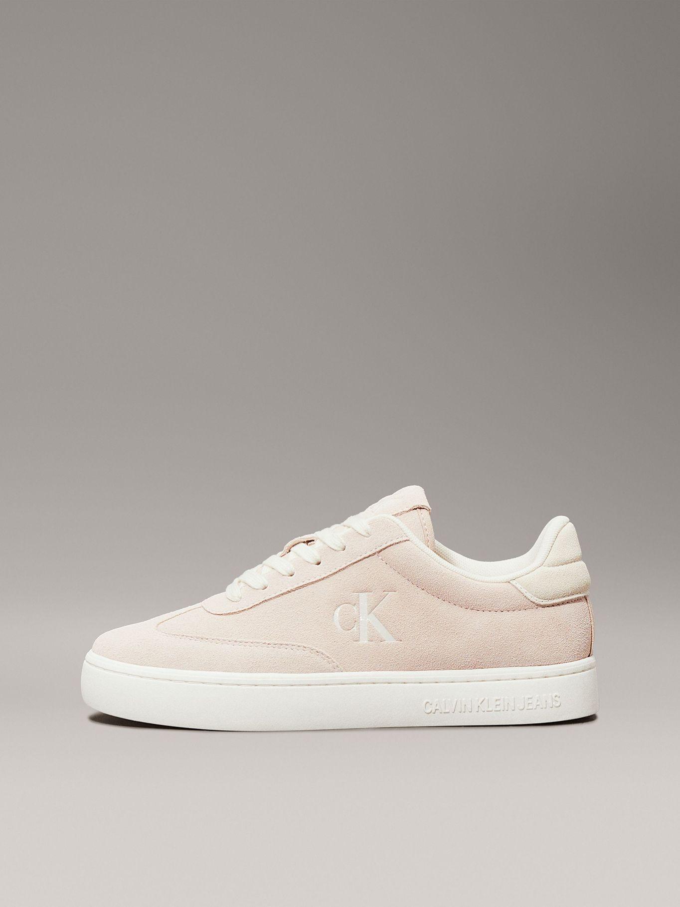 Zapatillas classic cupsole de ante Rosado Calvin Klein-5