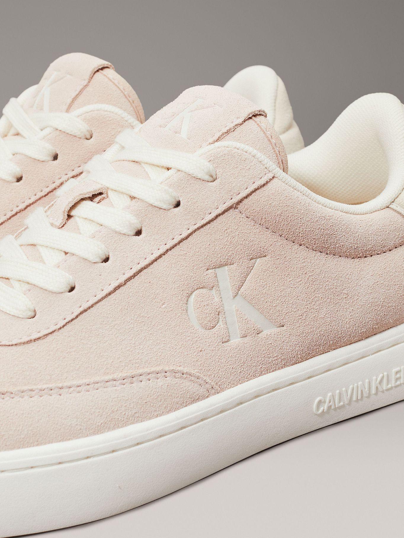 Zapatillas classic cupsole de ante Rosado Calvin Klein-6