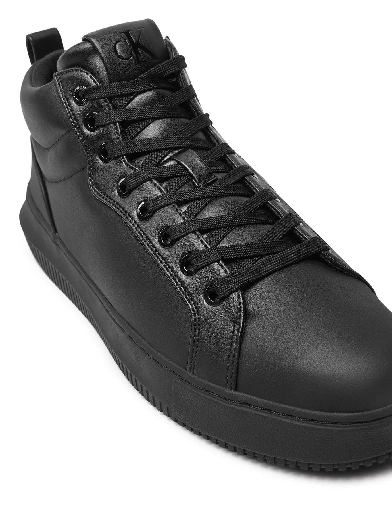 Zapatillas de Cuero Chunky Cupsole Negro Calvin Klein-5
