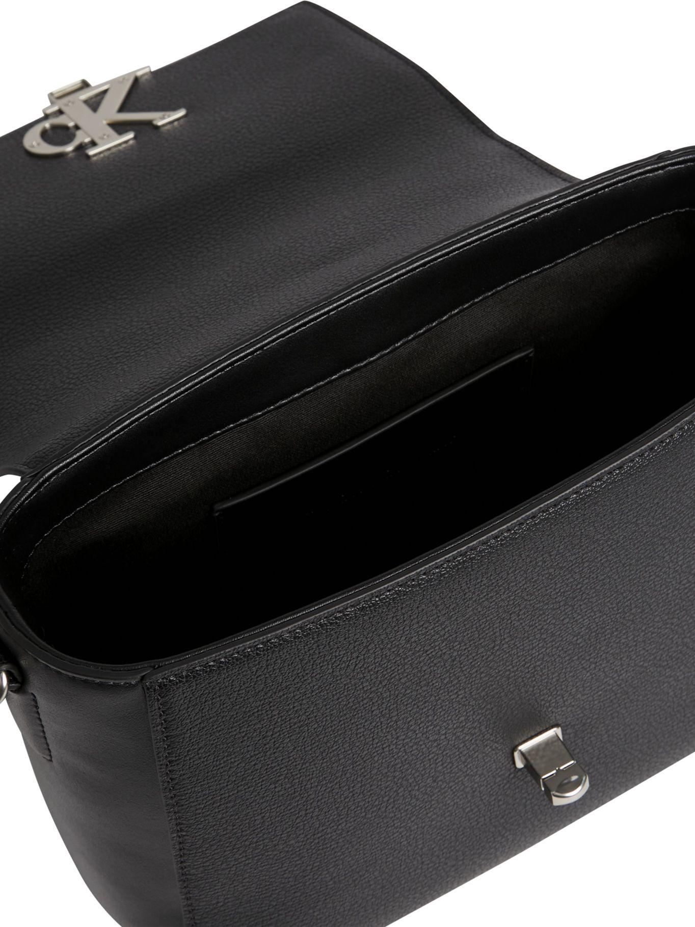 Cartera Top Hand Minimal Mono Negro Calvin Klein-2