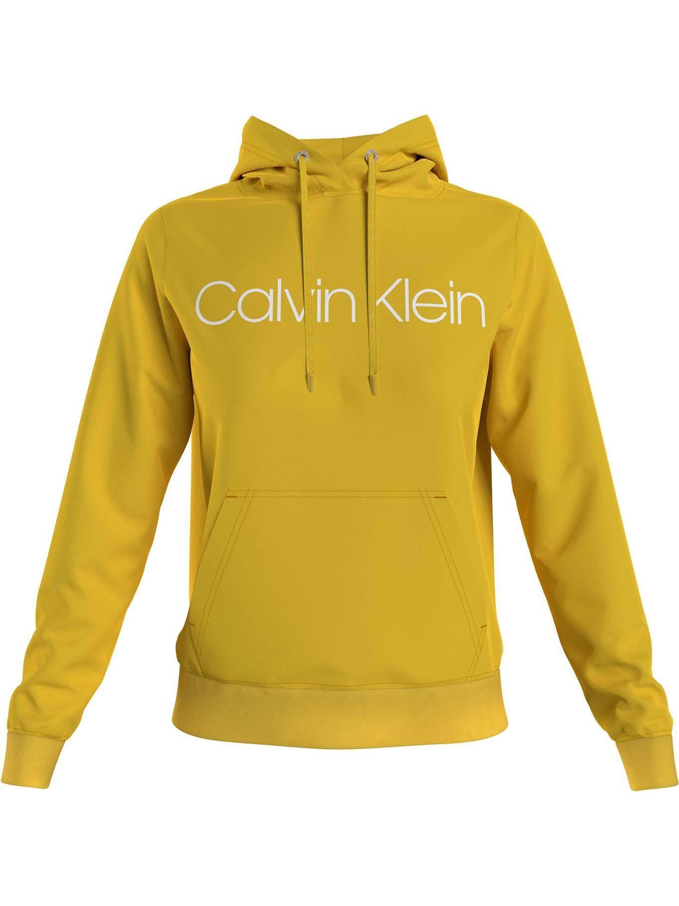 Hoodie Core Logo Amarillo Calvin Klein-0