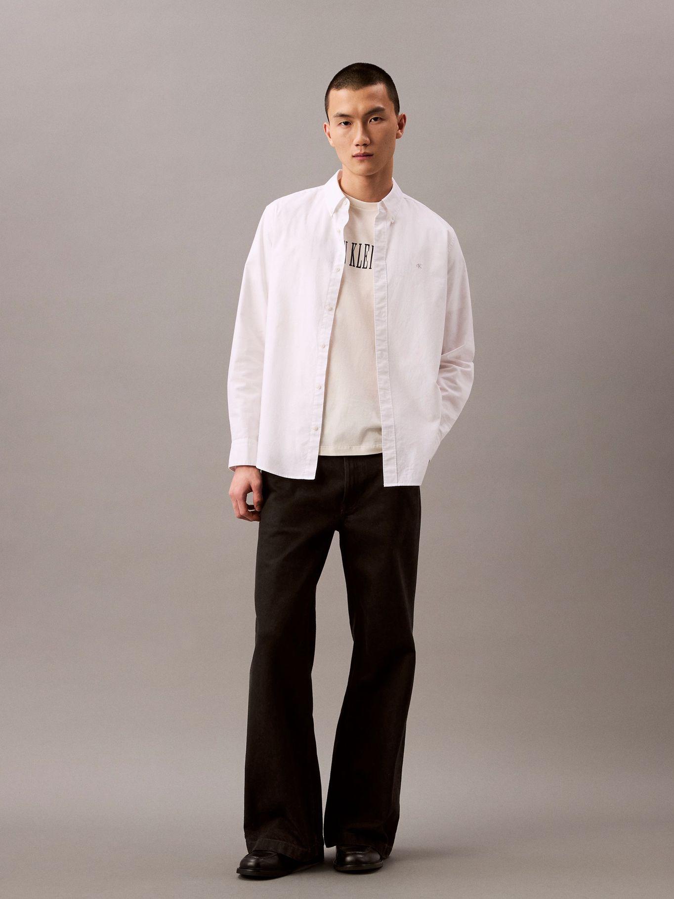 Polera Stretch Graphic Beige Calvin Klein-1