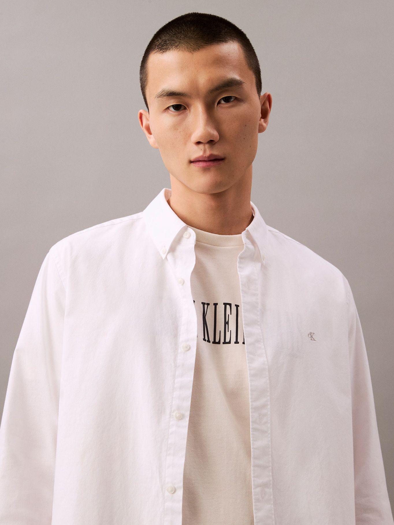 Polera Stretch Graphic Beige Calvin Klein-3