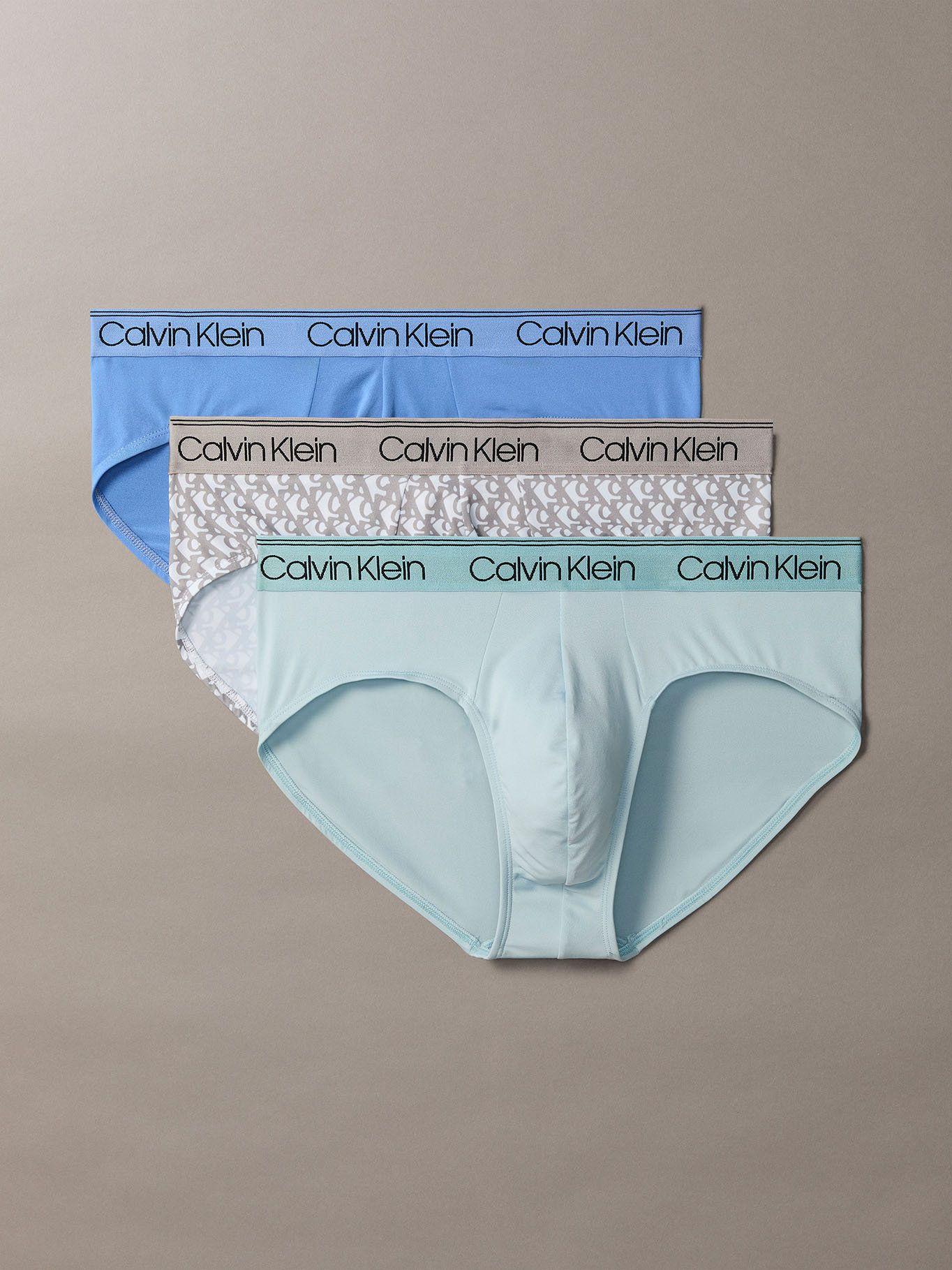 Pack 3 Slips Micro Stretch 461 Multicolor Calvin Klein-0